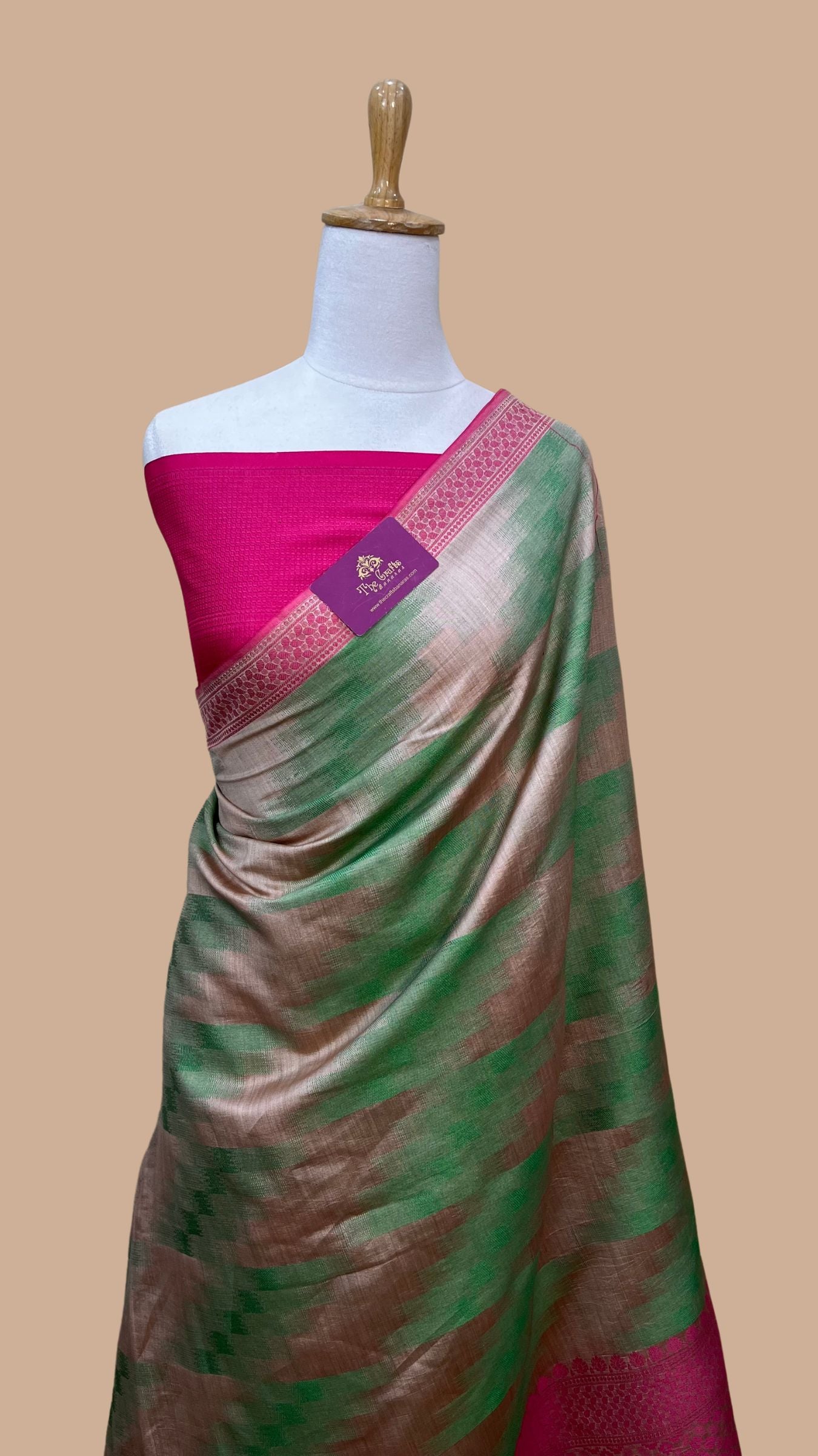 Pure Chiniya Silk Banarasi Saree
