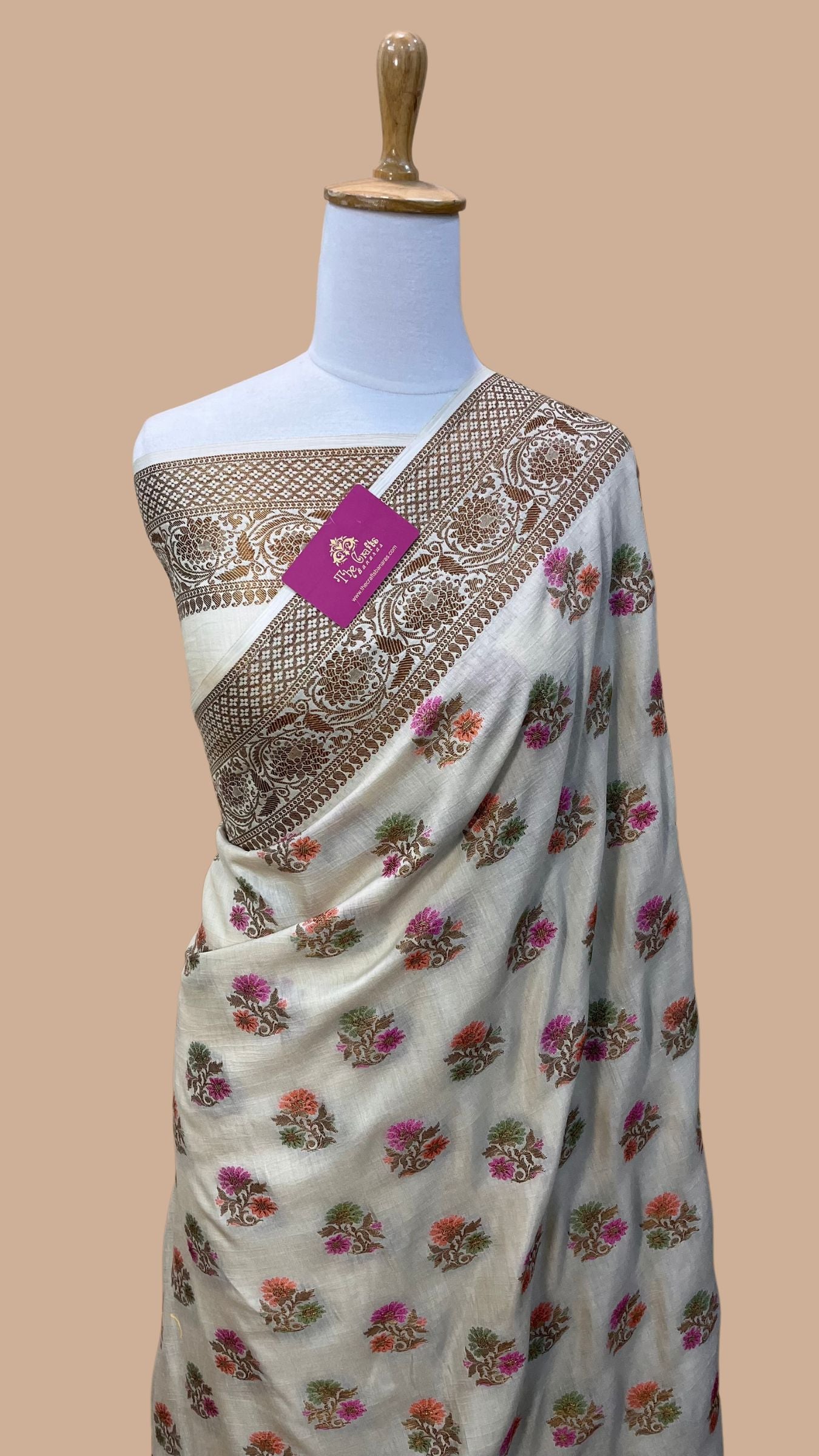 Pure Munga Silk Banarasi Saree