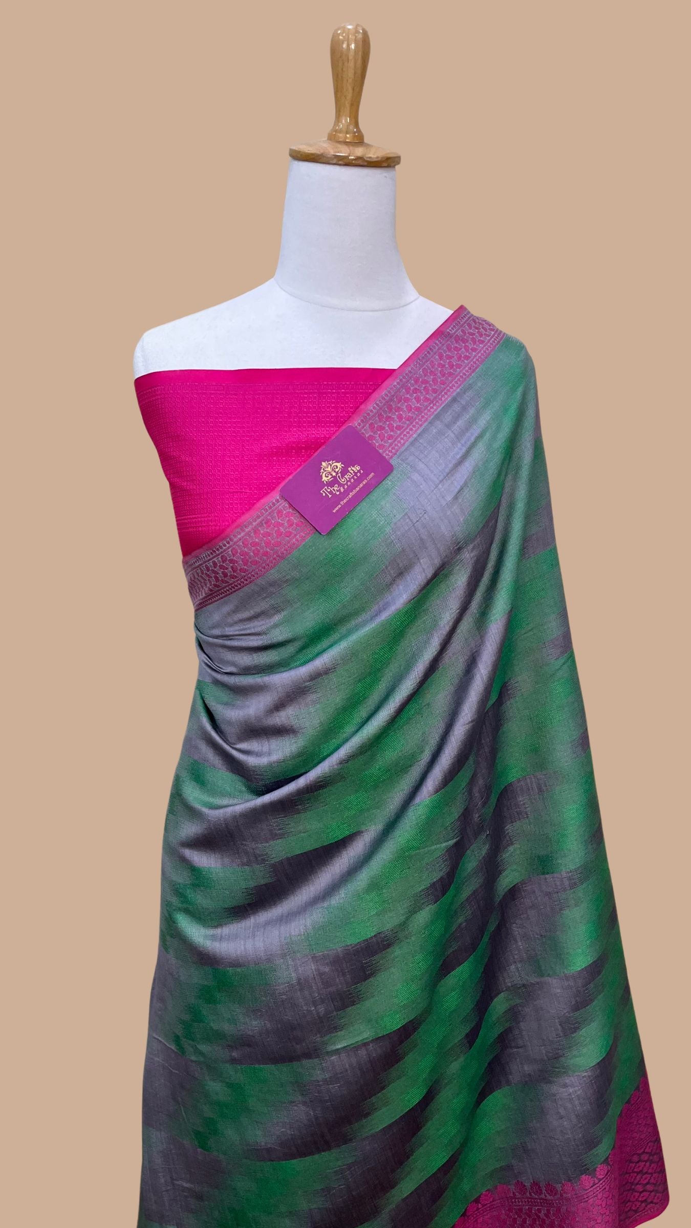 Pure Chiniya Silk Banarasi Saree