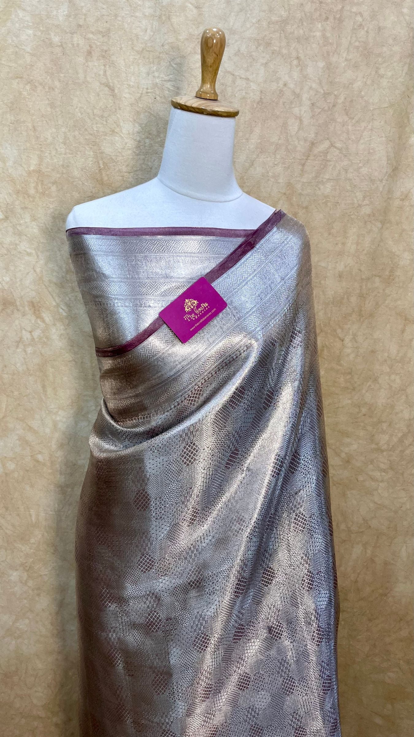 Pure Tissue Brocade Banarasi Saree