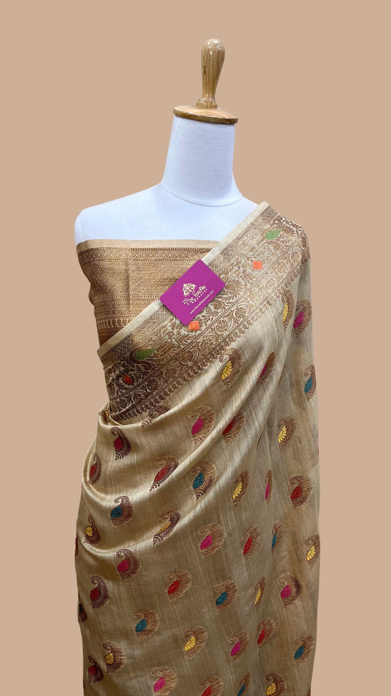 Pure Munga Silk Banarasi Saree