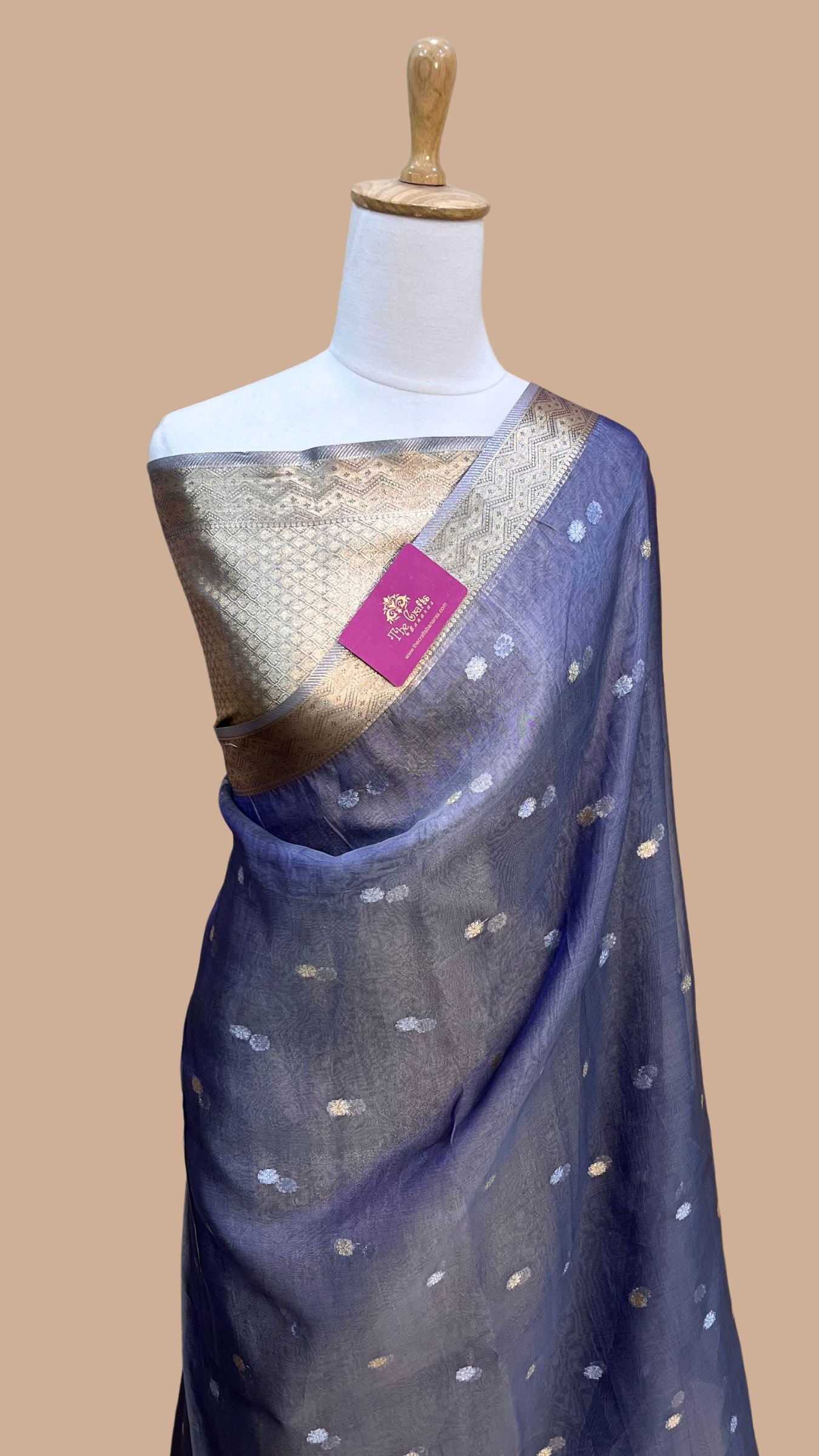 Pure Kora Tissue Silk Banarasi Saree