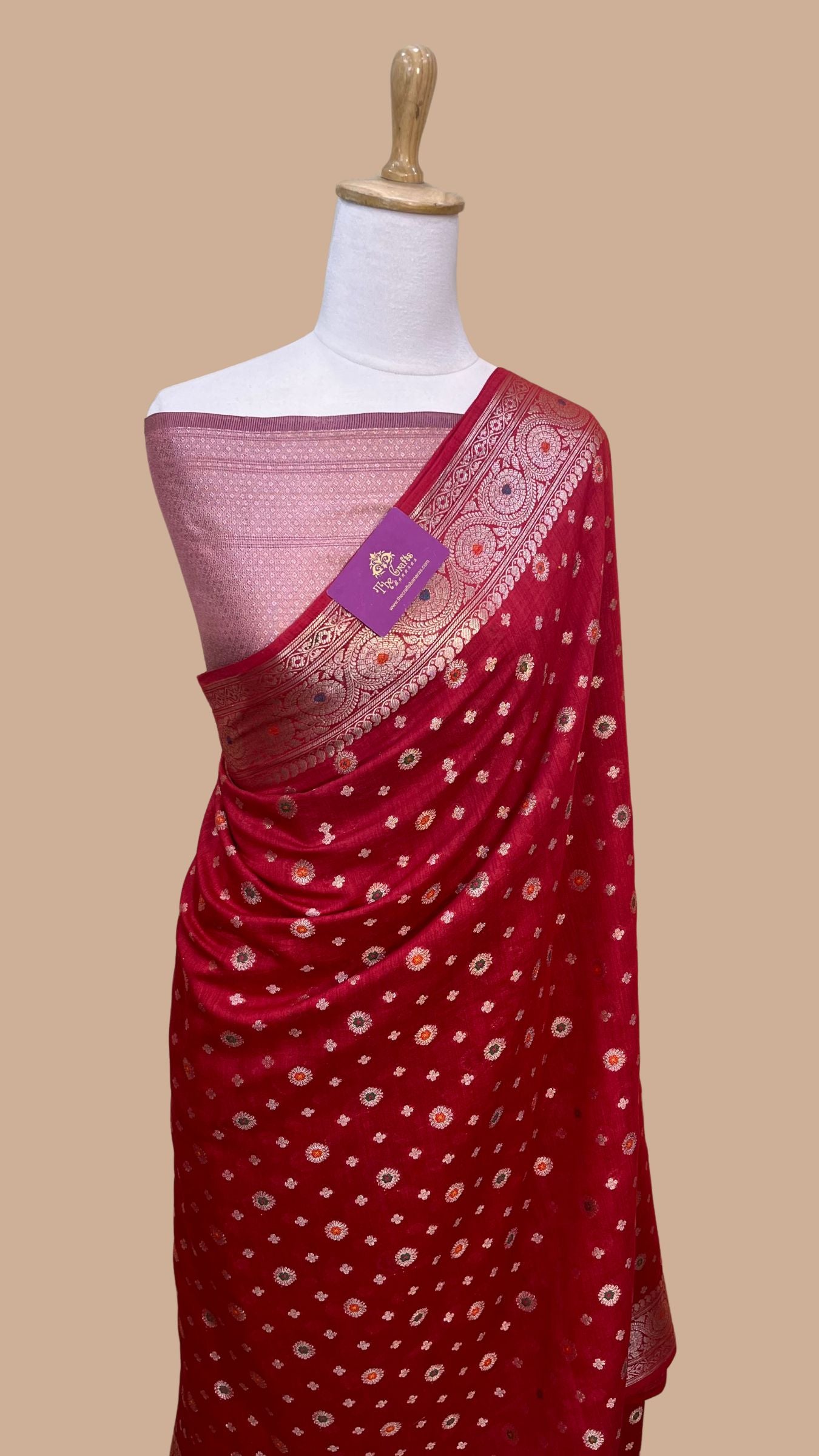 Pure Munga Silk Banarasi Saree