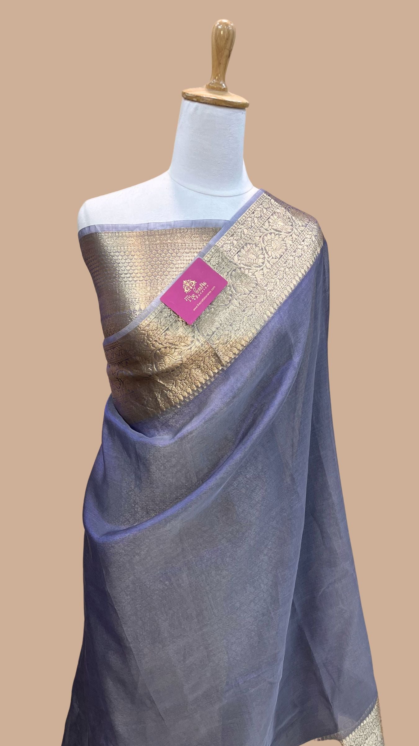 Pure Kora Tissue Silk Banarasi Saree