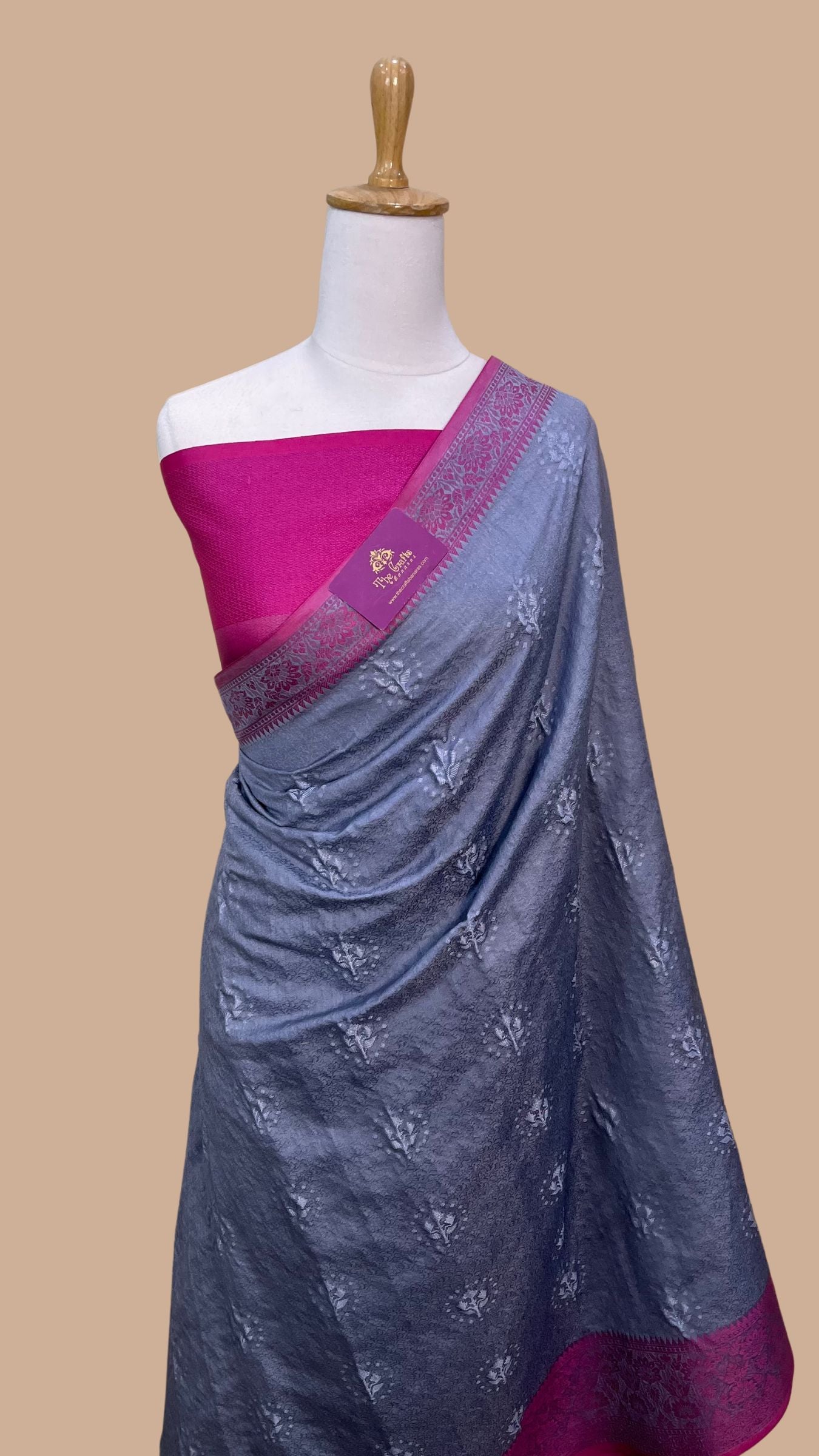 Pure Chiniya Silk Banarasi Saree