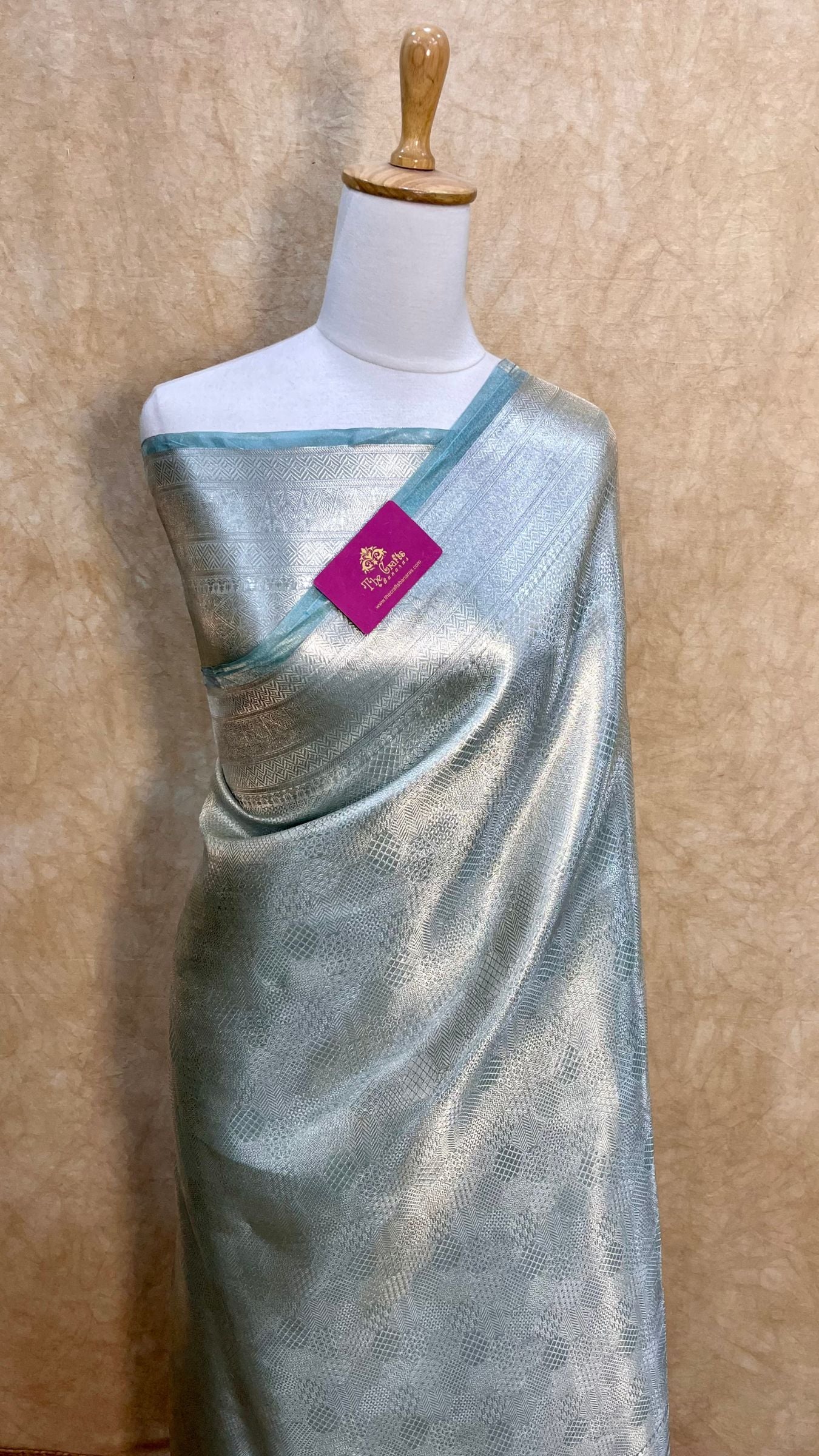 Pure Tissue Brocade Banarasi Saree