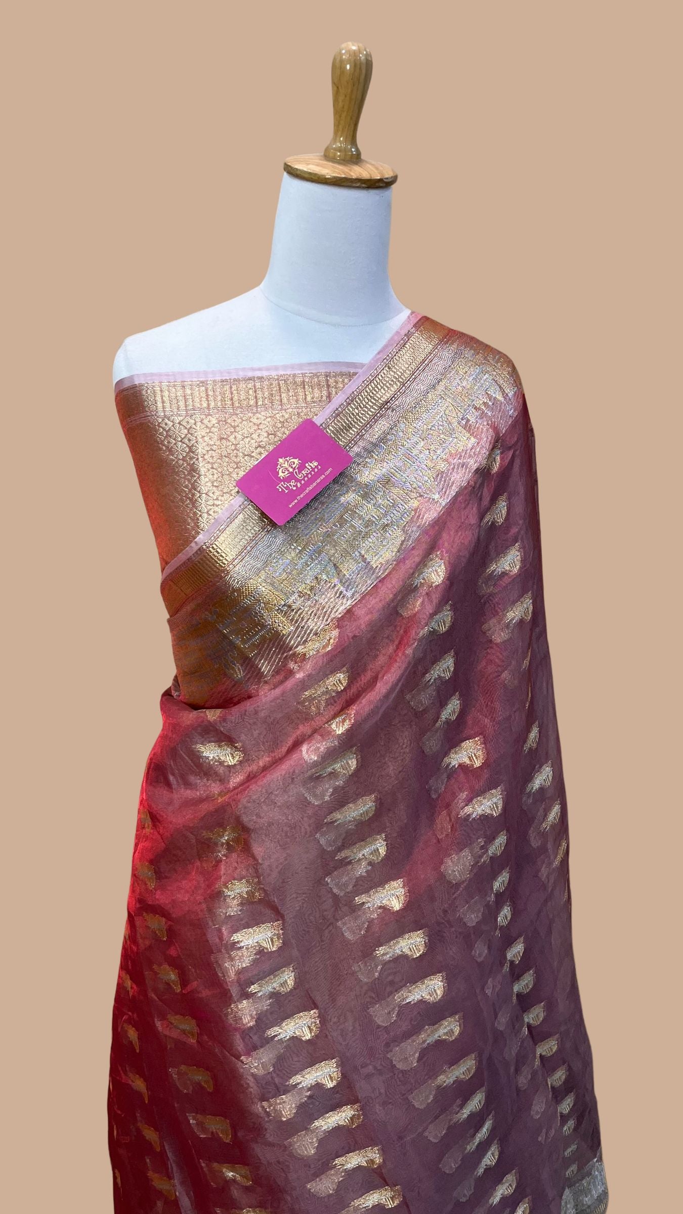 Pure Kora Tissue Silk Banarasi Saree