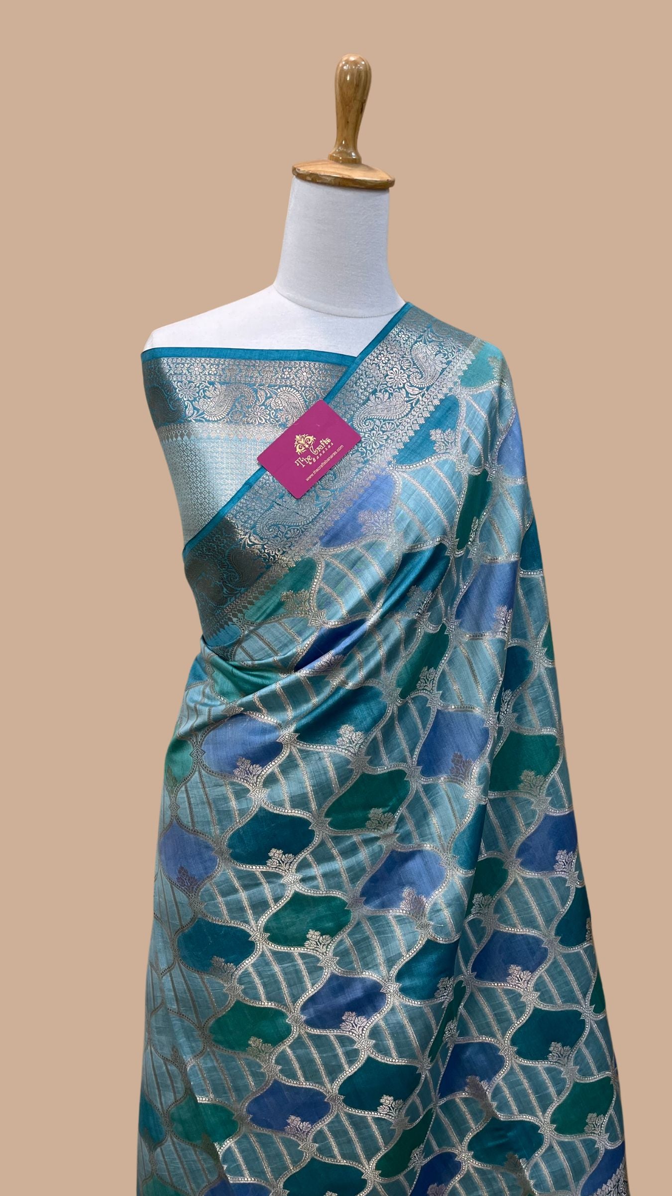 Pure Chiniya Silk Banarasi Saree