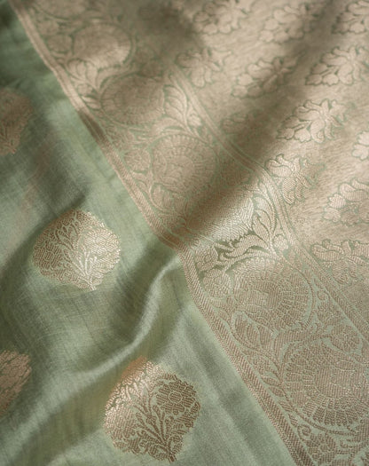 Pure Chiniya Silk Banarasi Saree