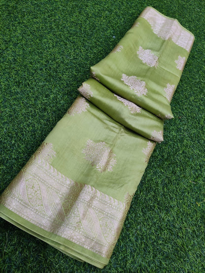 Pure Chiniya Silk Banarasi Saree