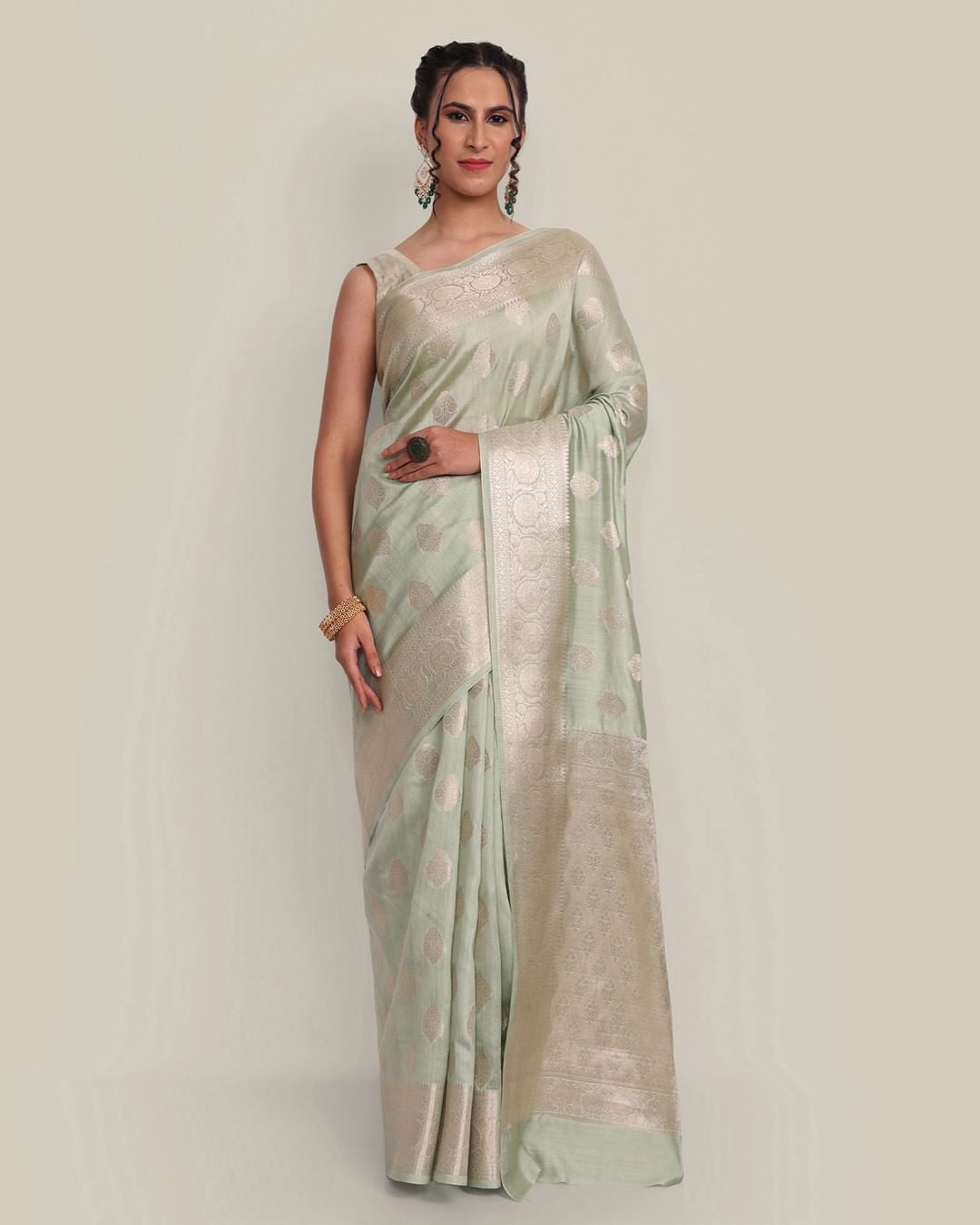 Pure Chiniya Silk Banarasi Saree