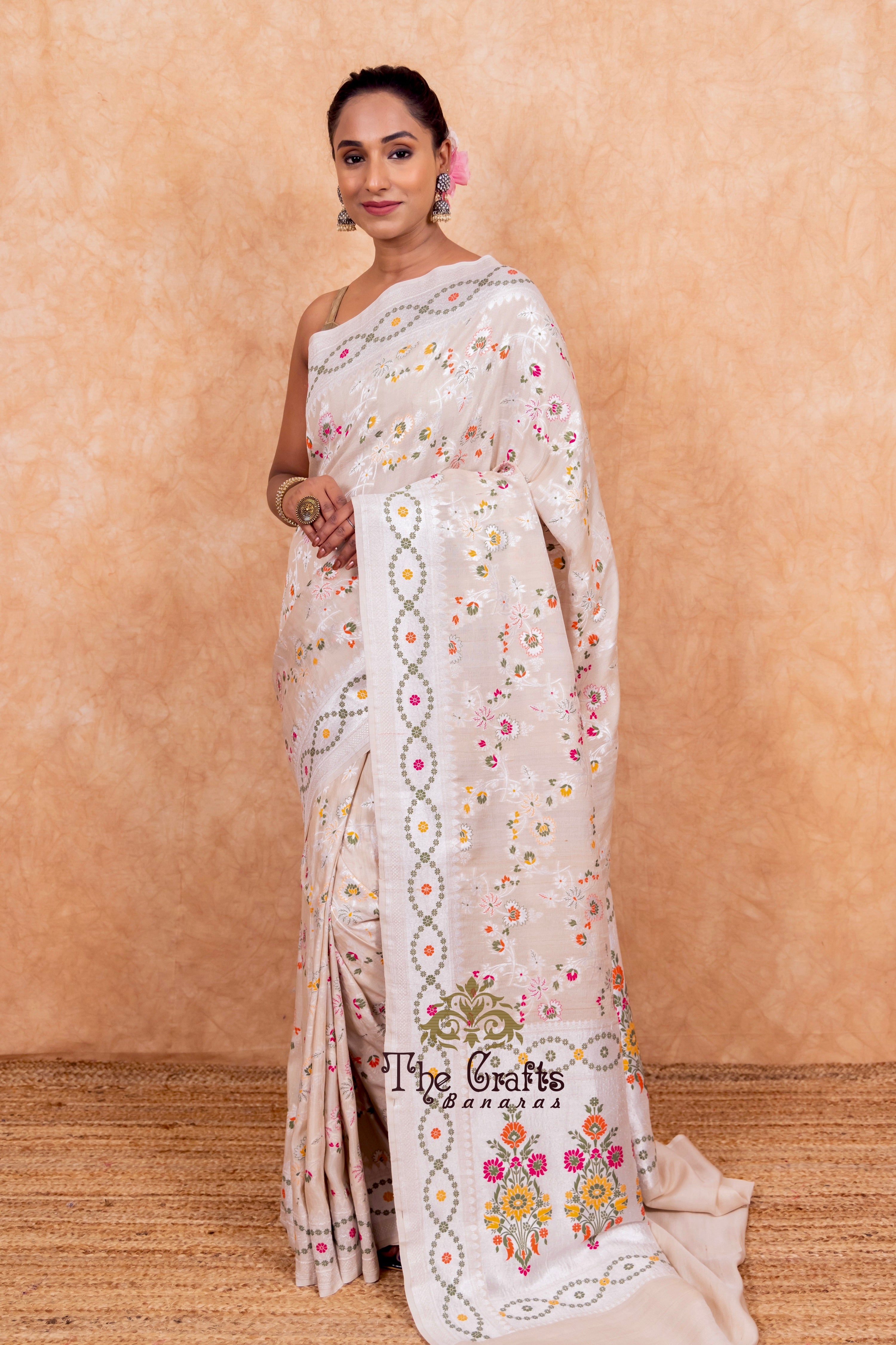 Tussar Georgette