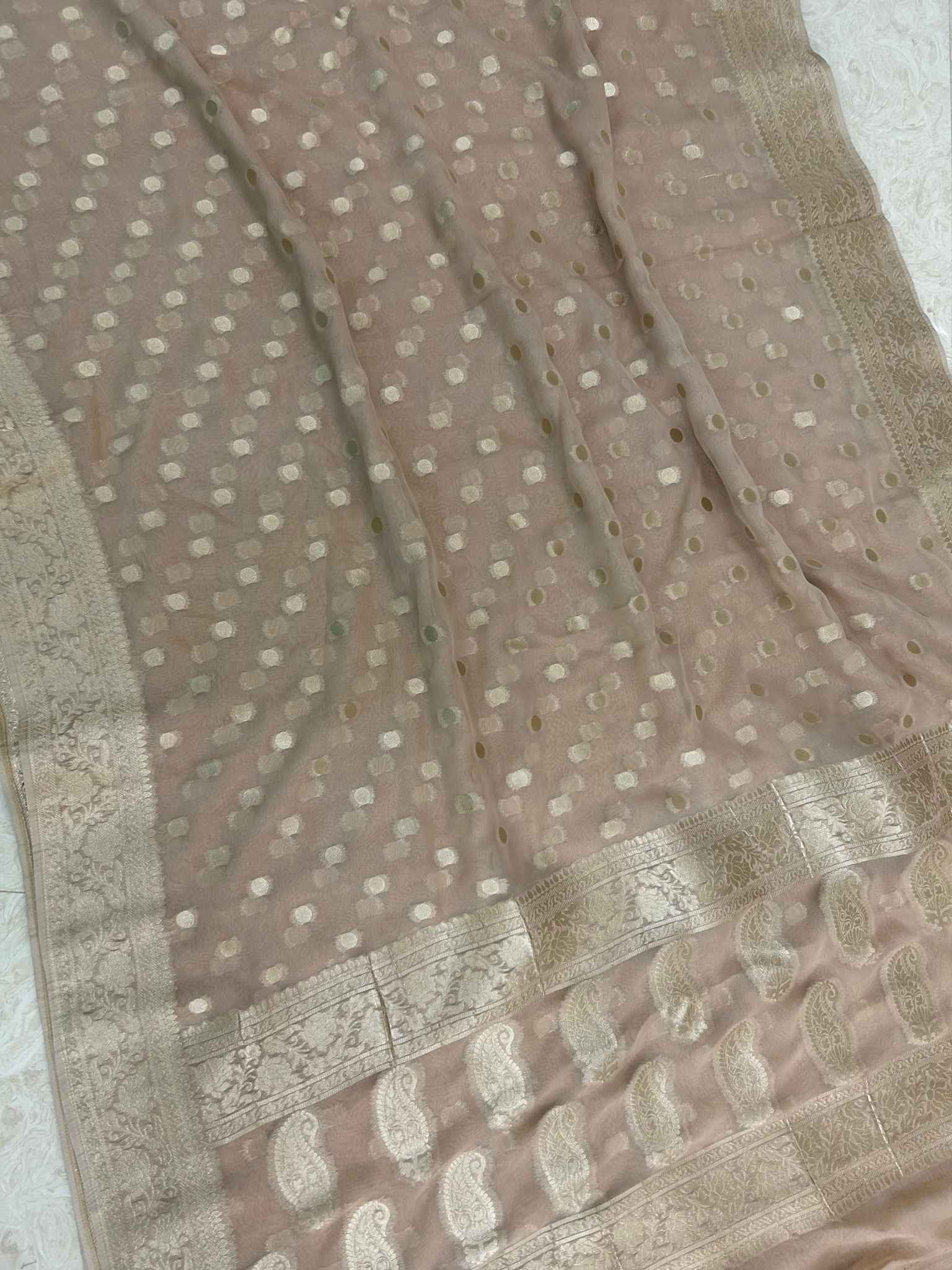 Pure Viscose Georgette Banarasi Saree