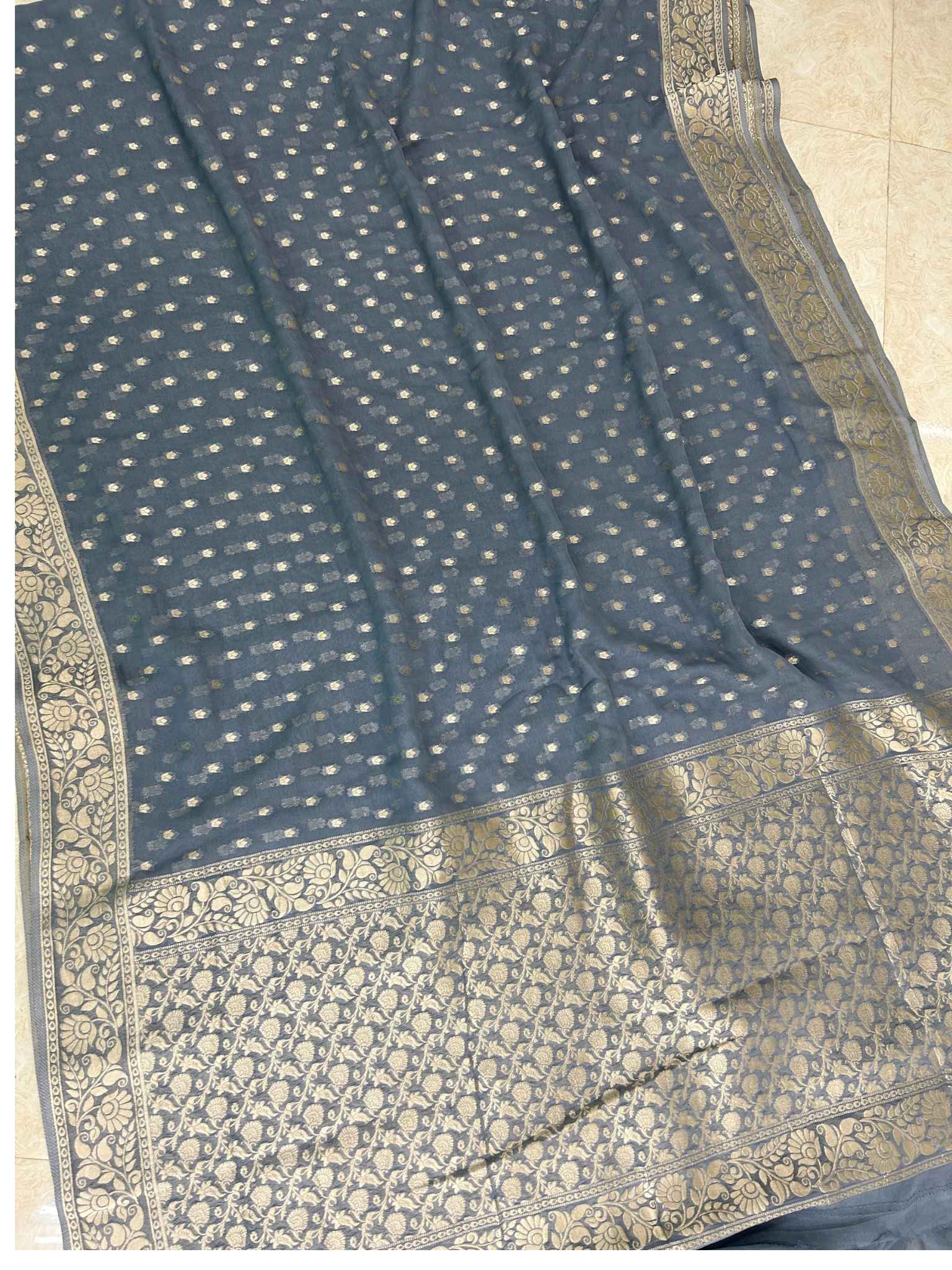 Pure Viscose Georgette Banarasi Saree