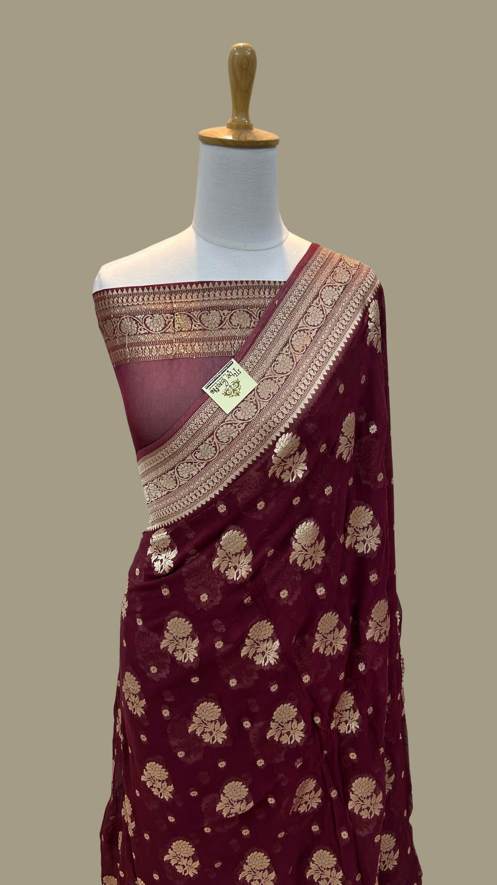 Pure Viscose Georgette Banarasi Saree