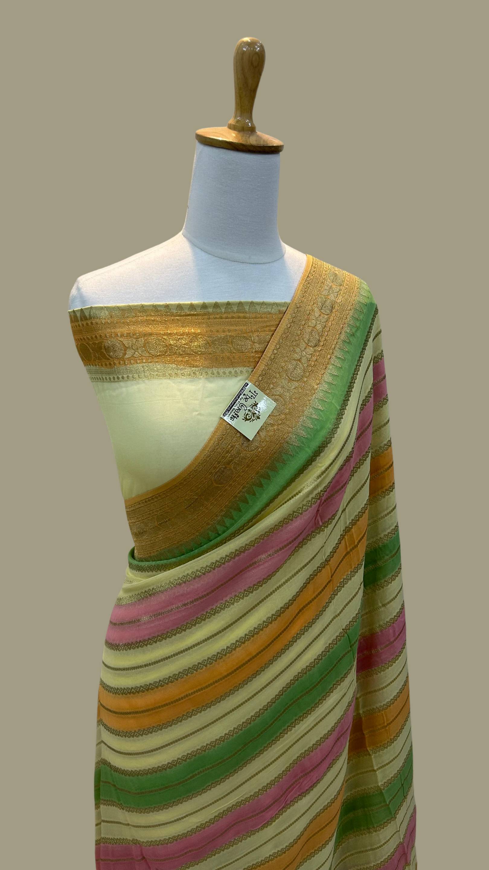 Pure Viscose Georgette Banarasi Saree