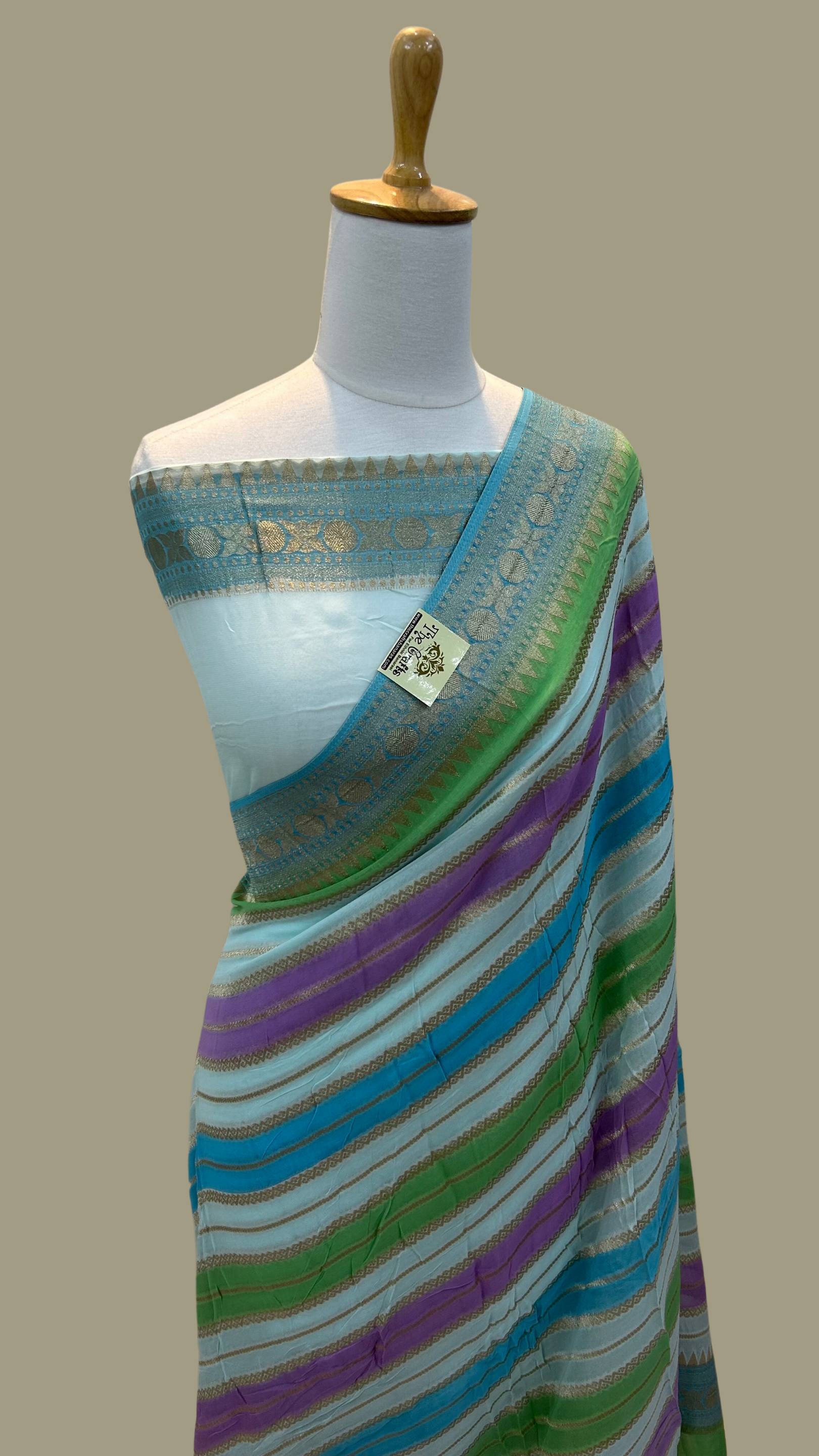 Pure Viscose Georgette Banarasi Saree