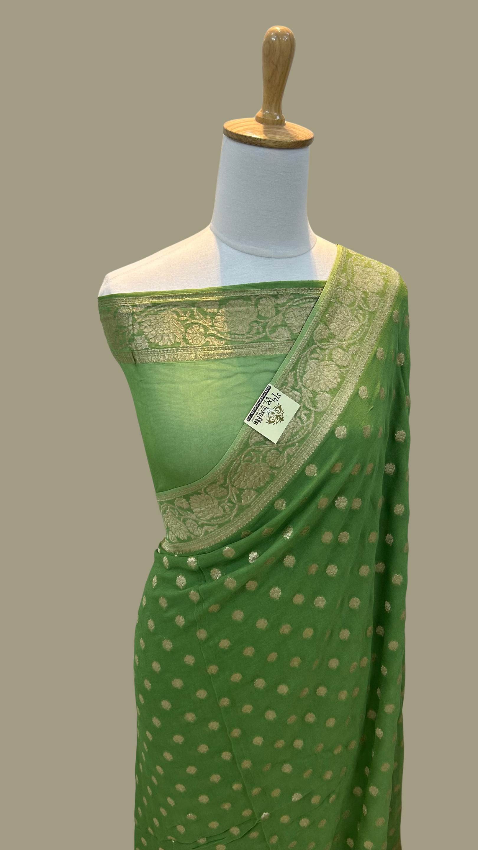 Pure Viscose Georgette Banarasi Saree