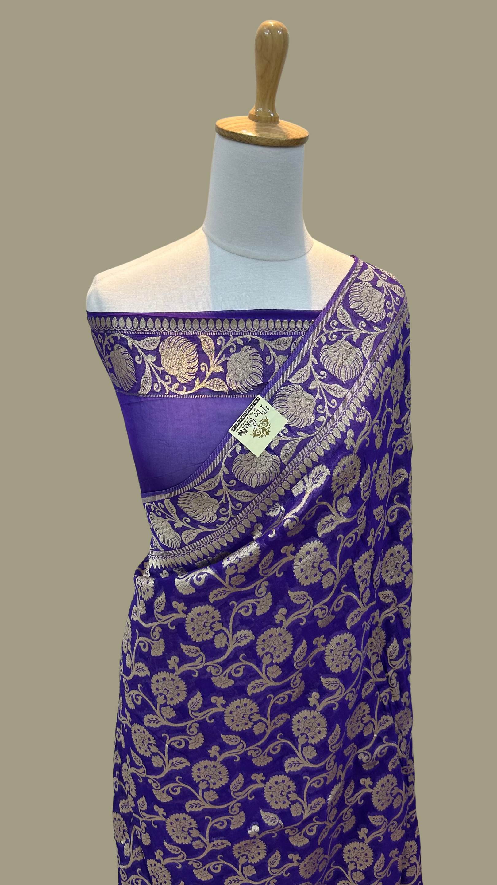 Pure Viscose Georgette Banarasi Saree