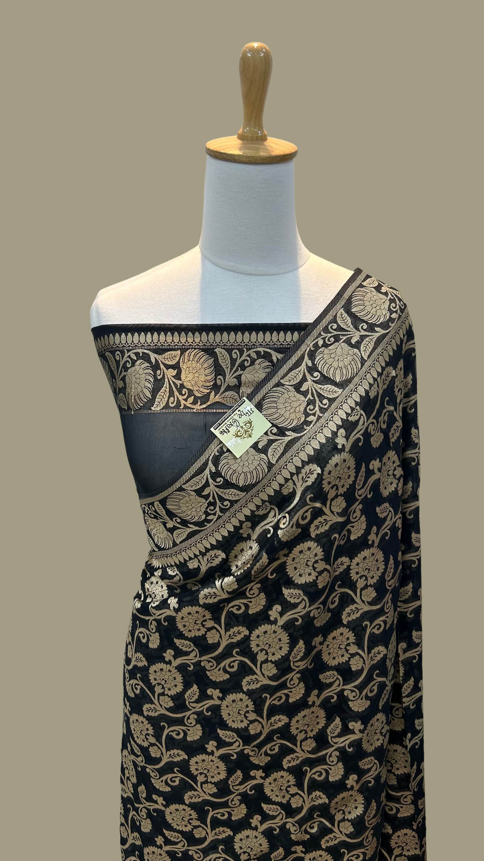 Pure Viscose Georgette Banarasi Saree