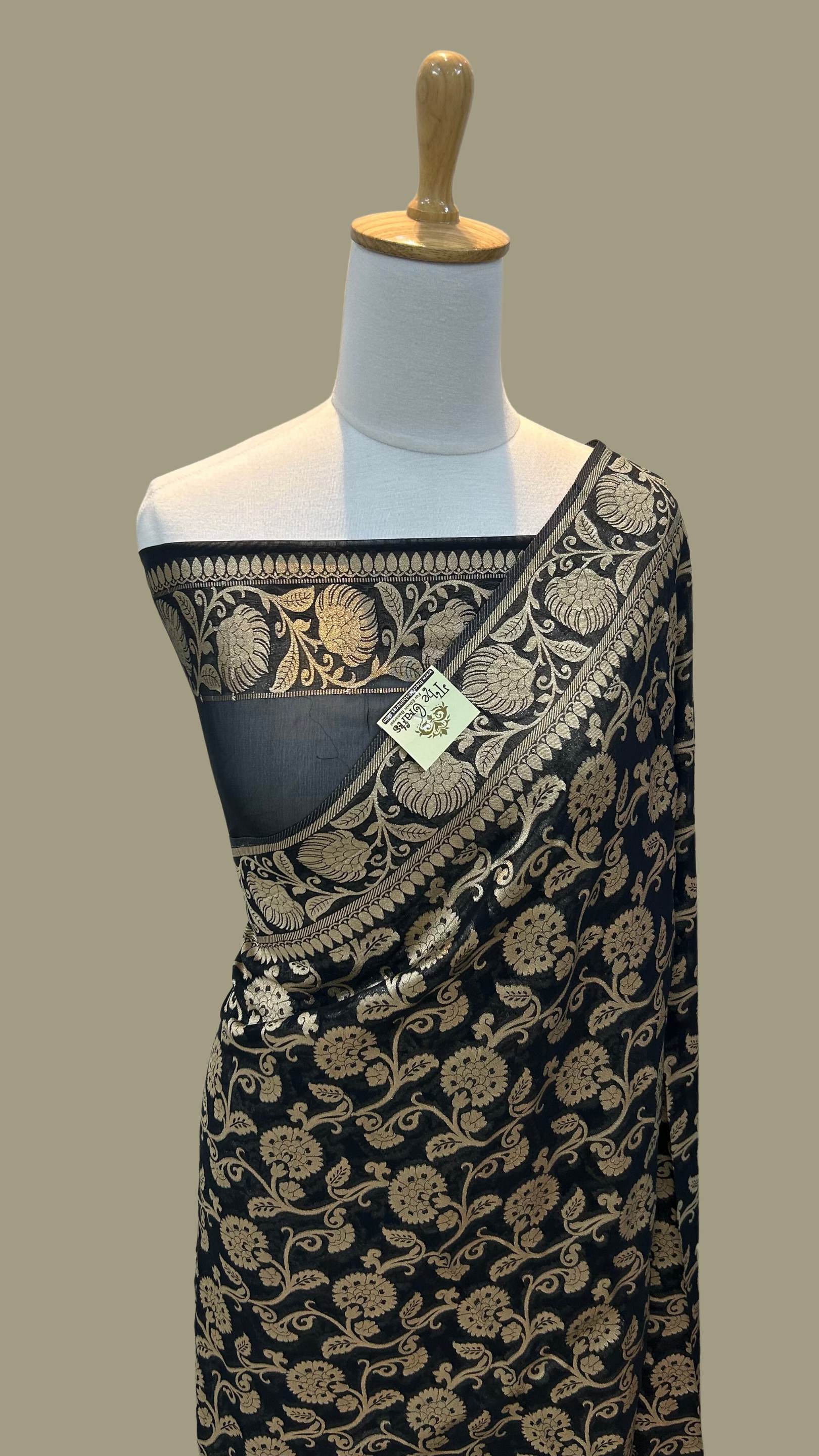 Pure Viscose Georgette Banarasi Saree