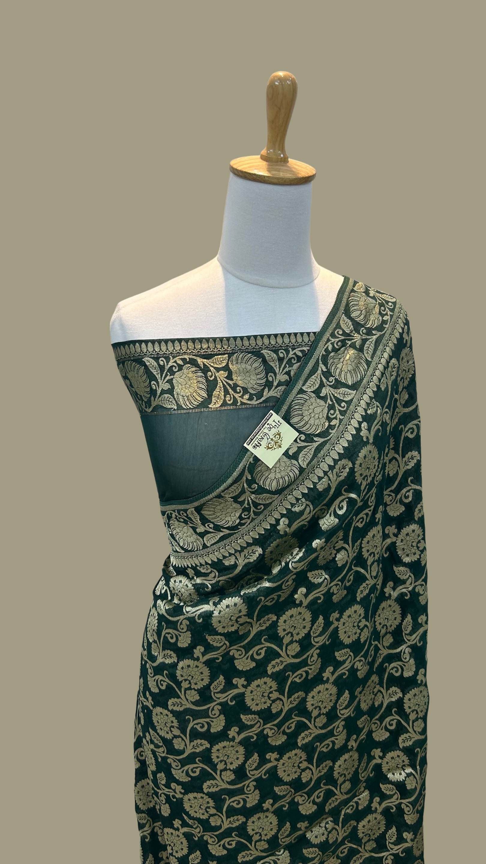 Pure Viscose Georgette Banarasi Saree