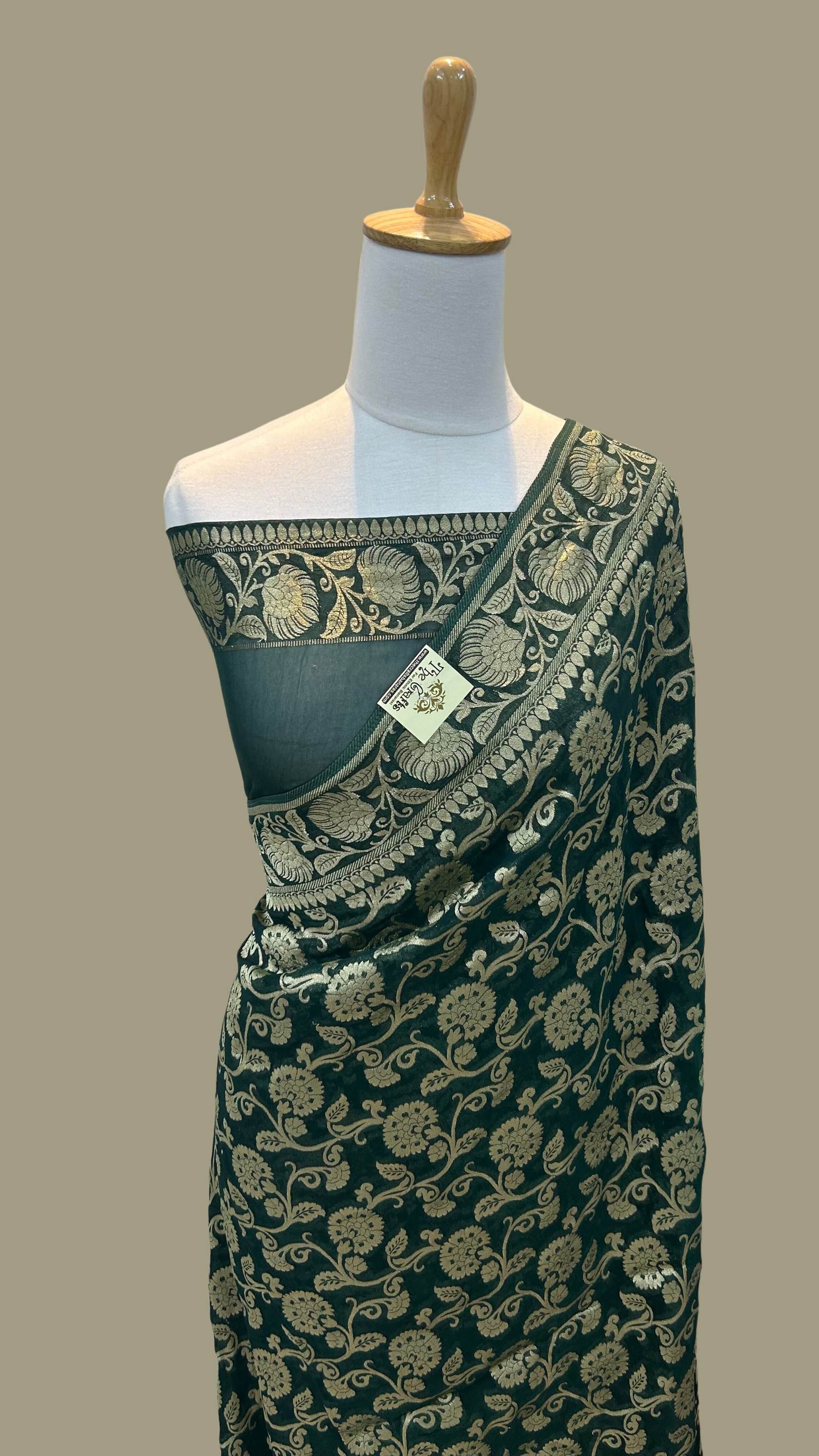 Pure Viscose Georgette Banarasi Saree