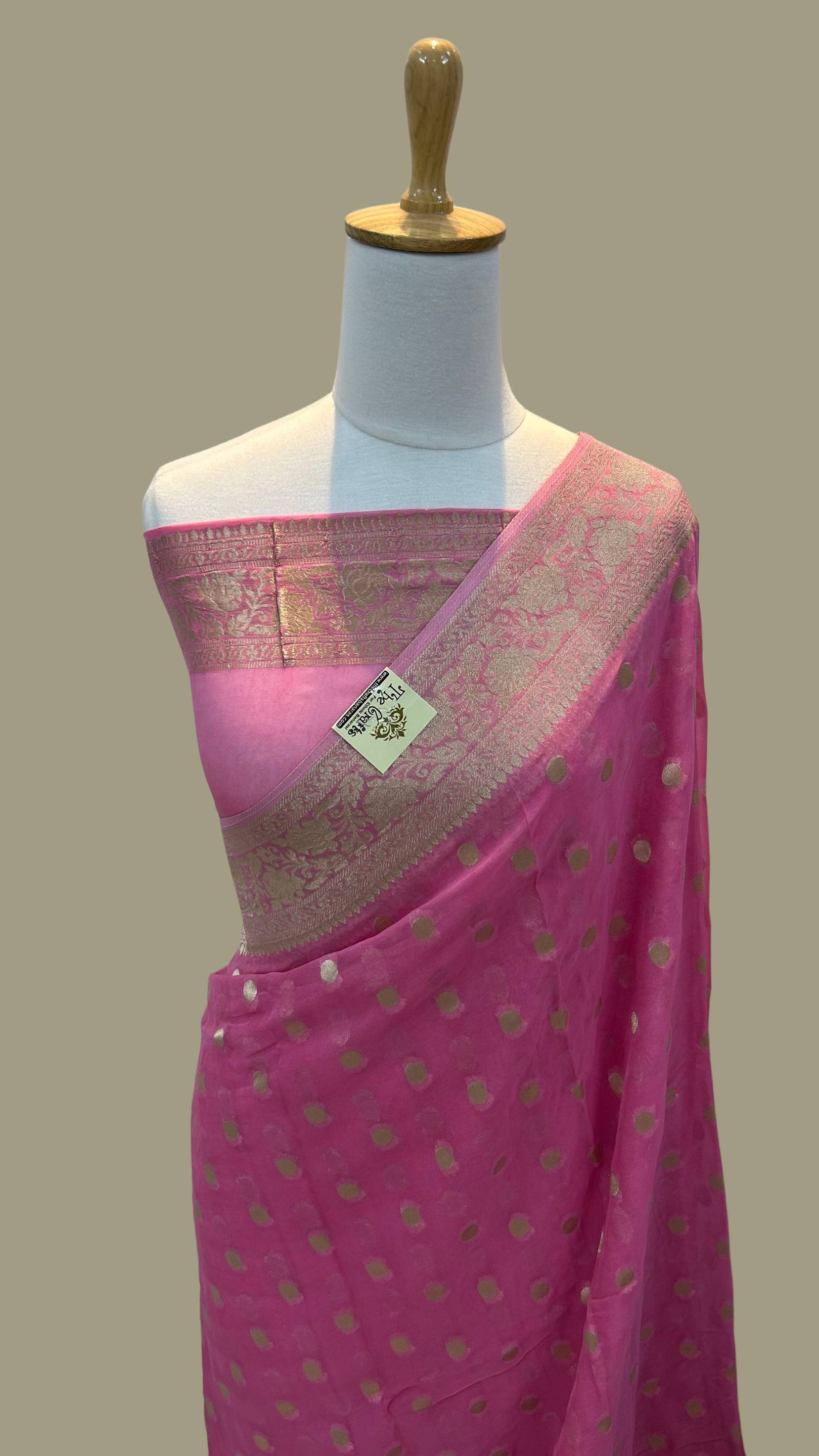 Pure Viscose Georgette Banarasi Saree