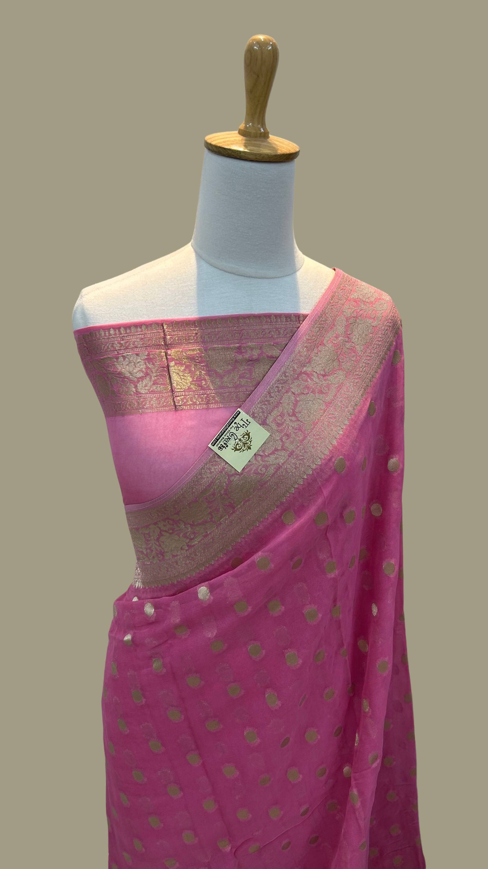 Pure Viscose Georgette Banarasi Saree