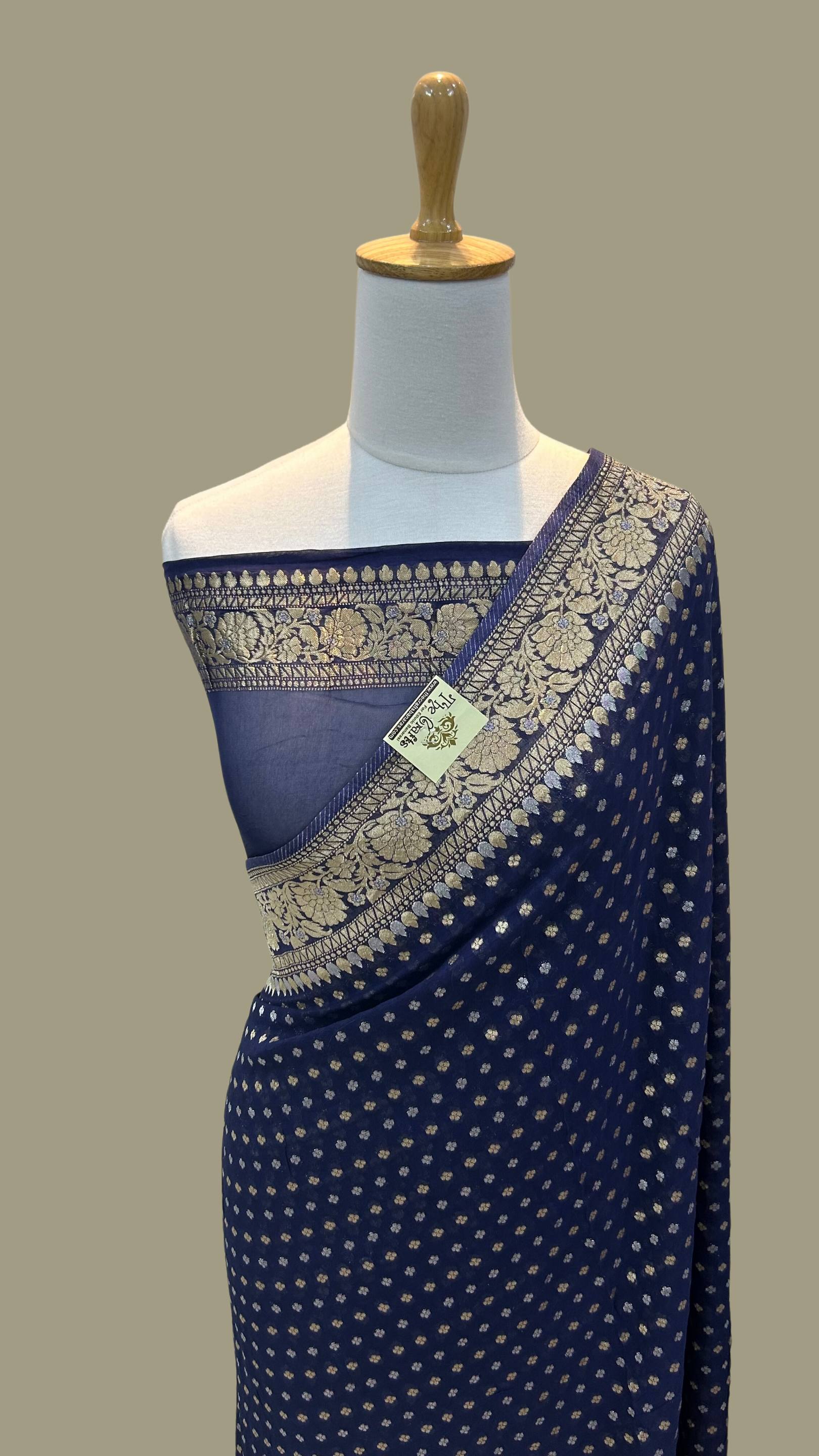 Pure Viscose Georgette Banarasi Saree