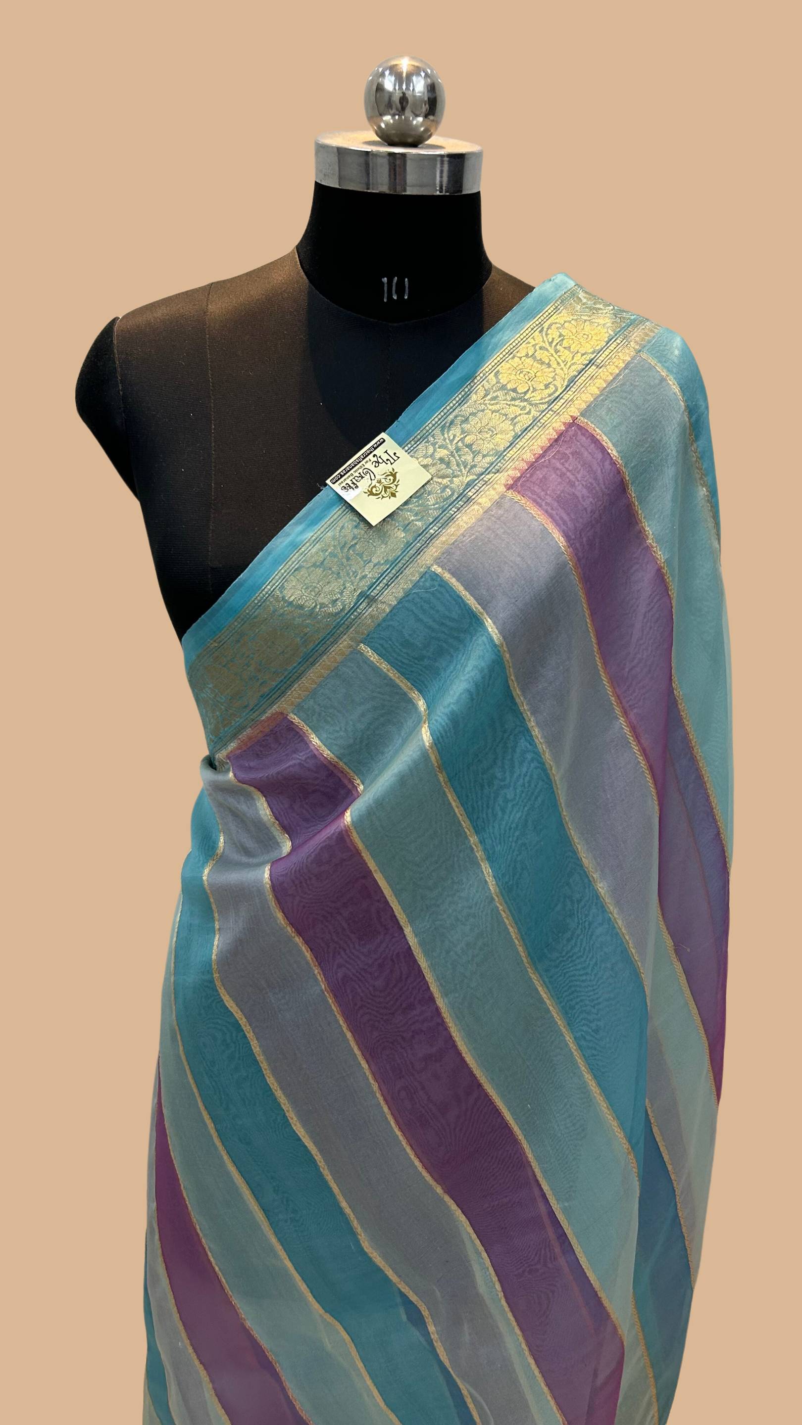 Pure Kora Silk Handloom Banarasi Saree