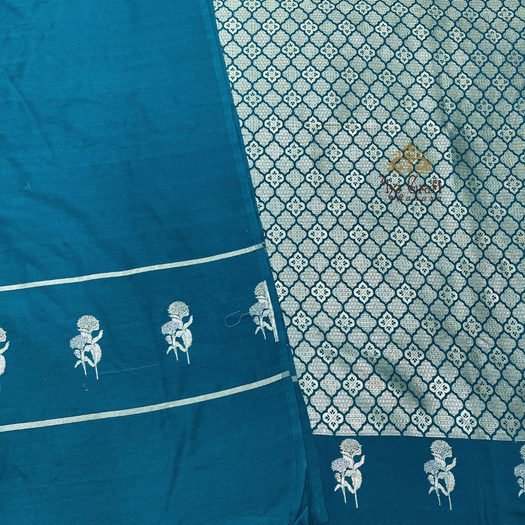 Pure Moonga Silk Brocade Banarasi Dress Material