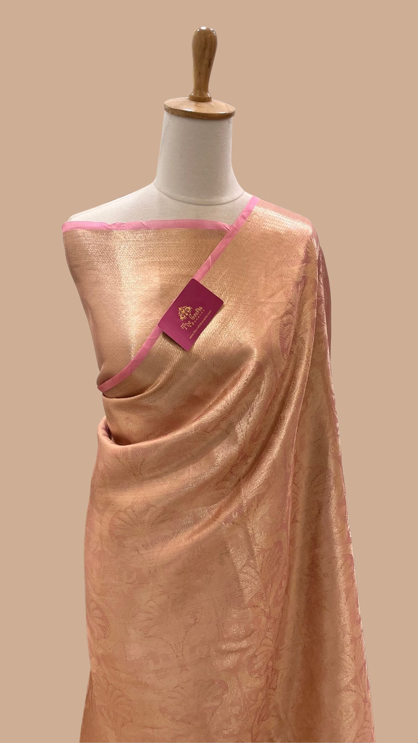 Pure Tissue Brocade Banarasi Saree