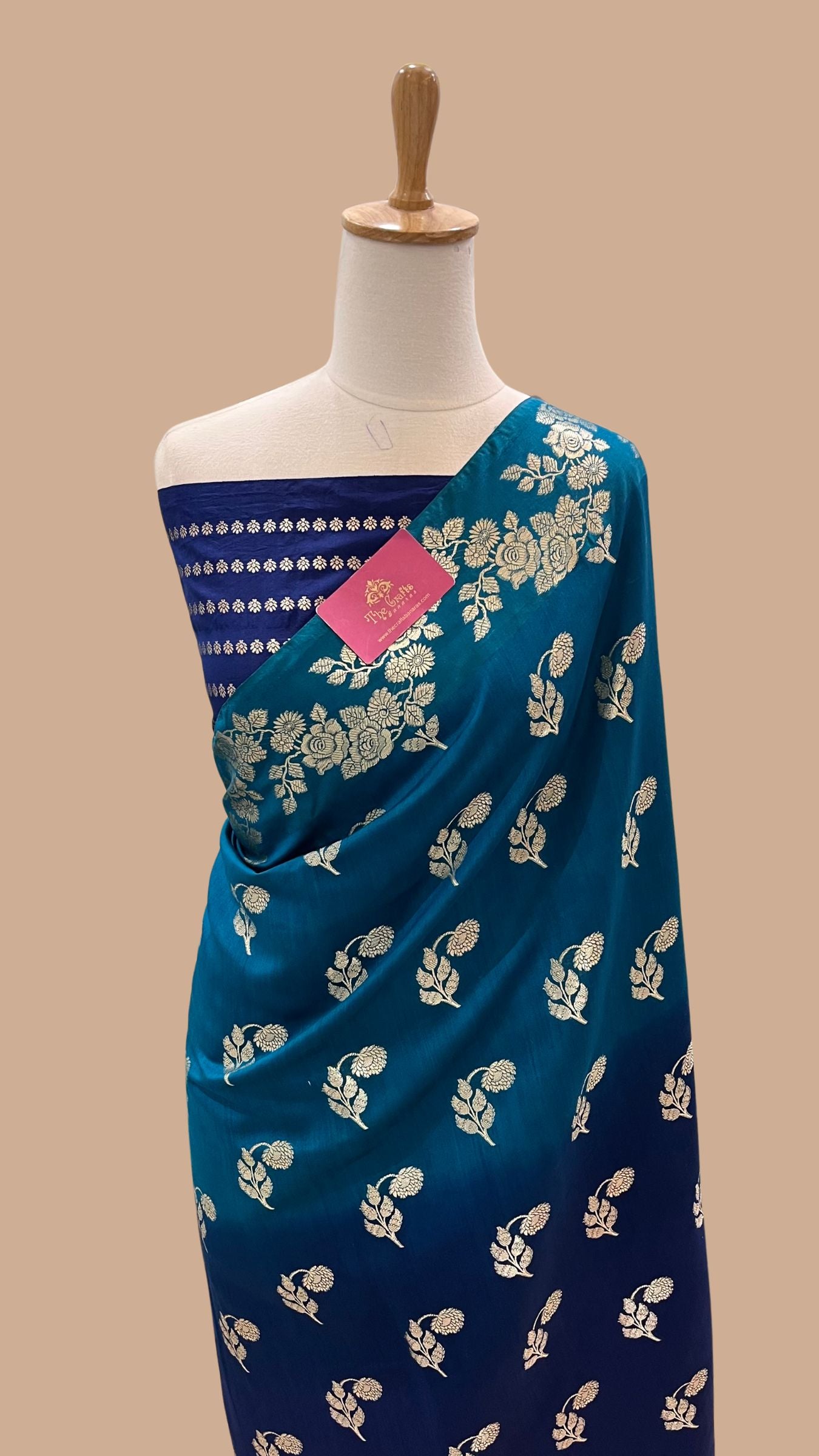 Pure Chiniya Silk Banarasi Saree