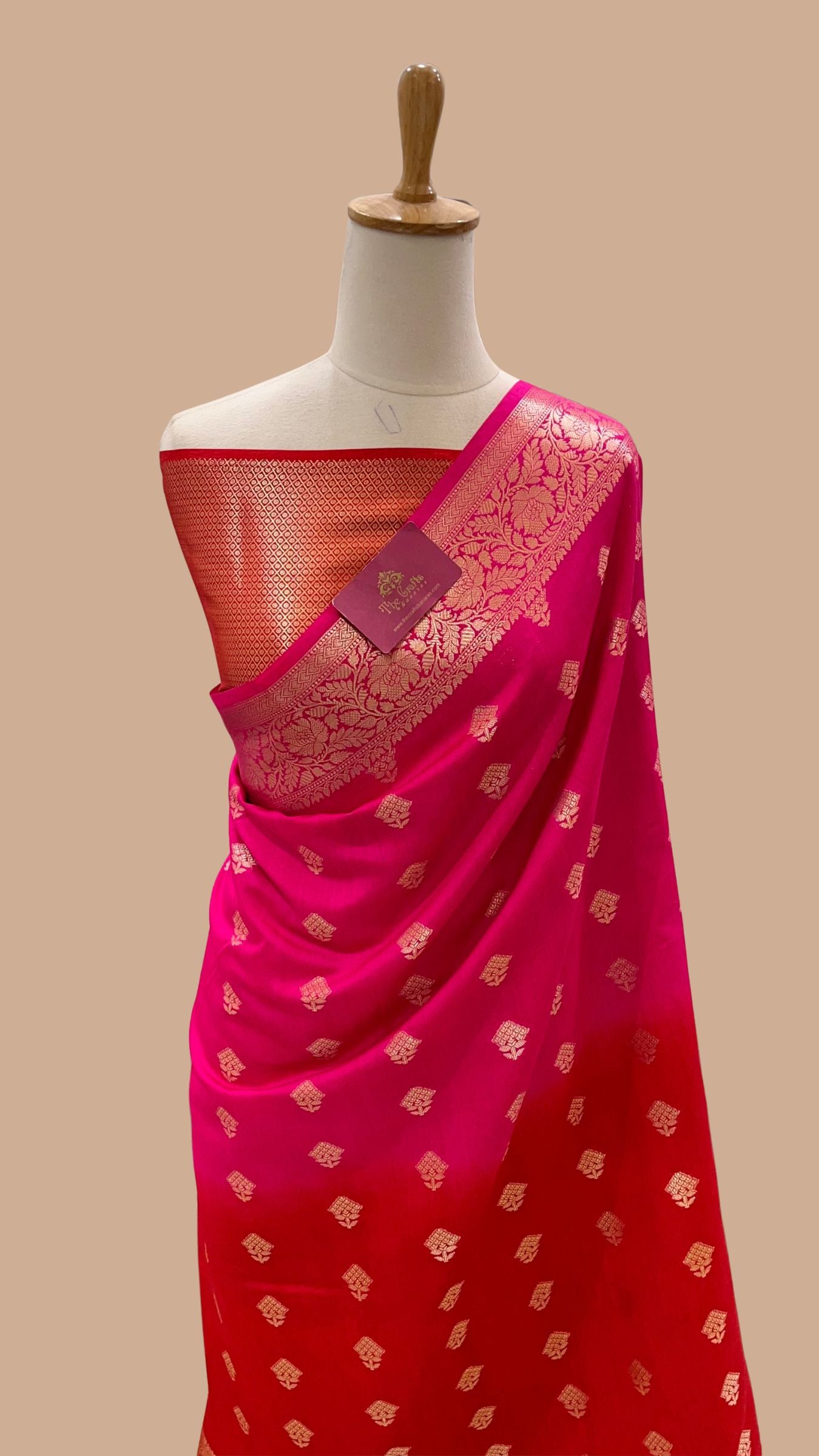 Pure Chiniya Silk Banarasi Saree