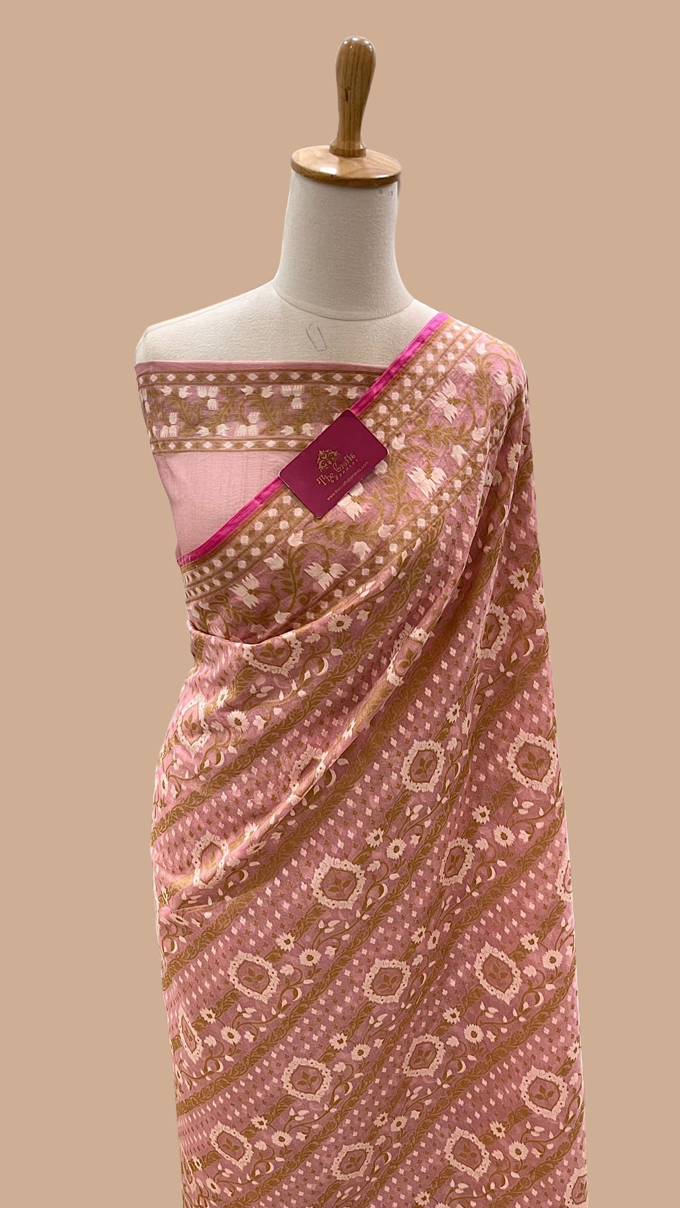 Pure Cotton Patola Banarasi Handloom Saree