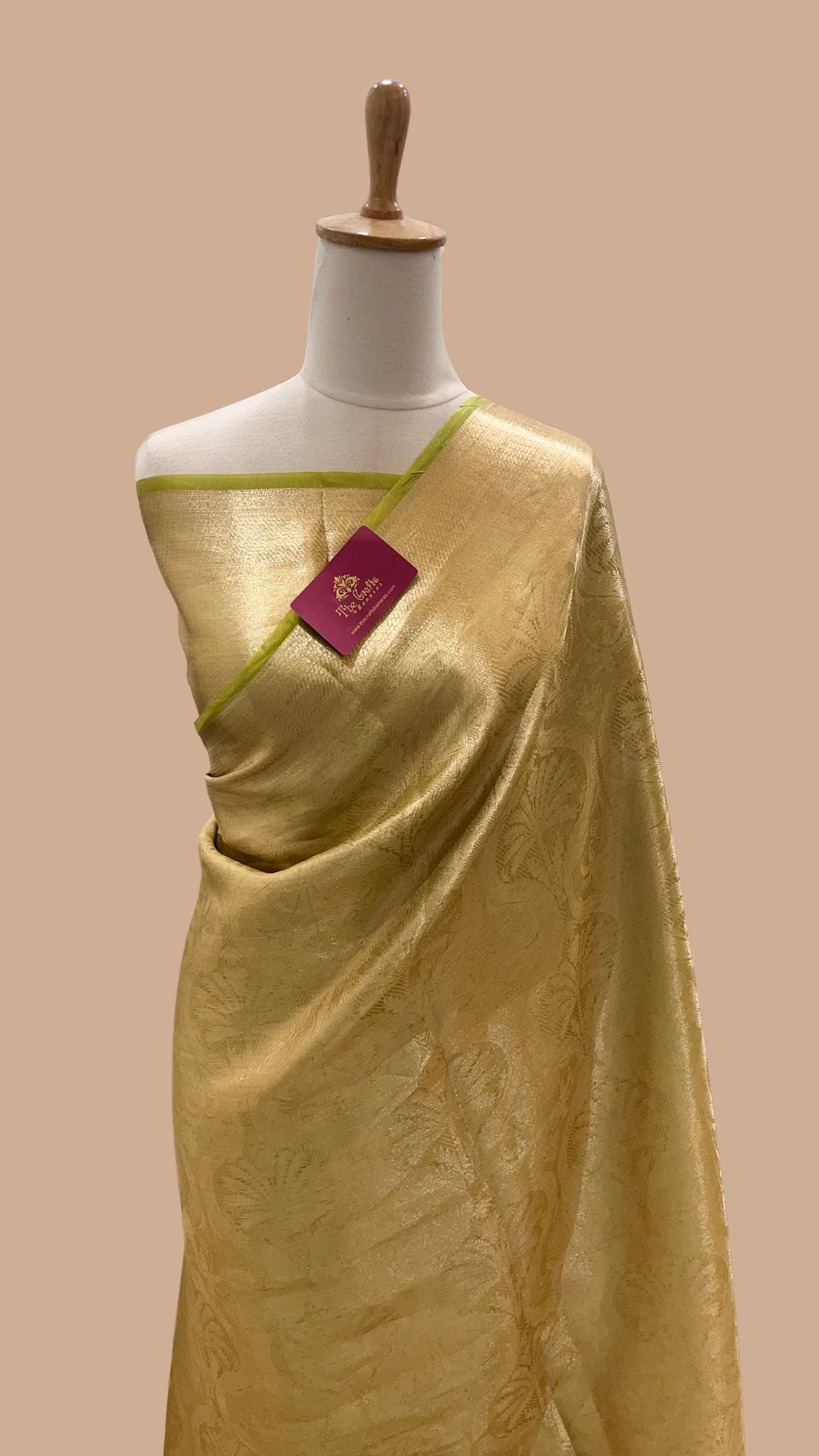 Pure Tissue Brocade Banarasi Saree