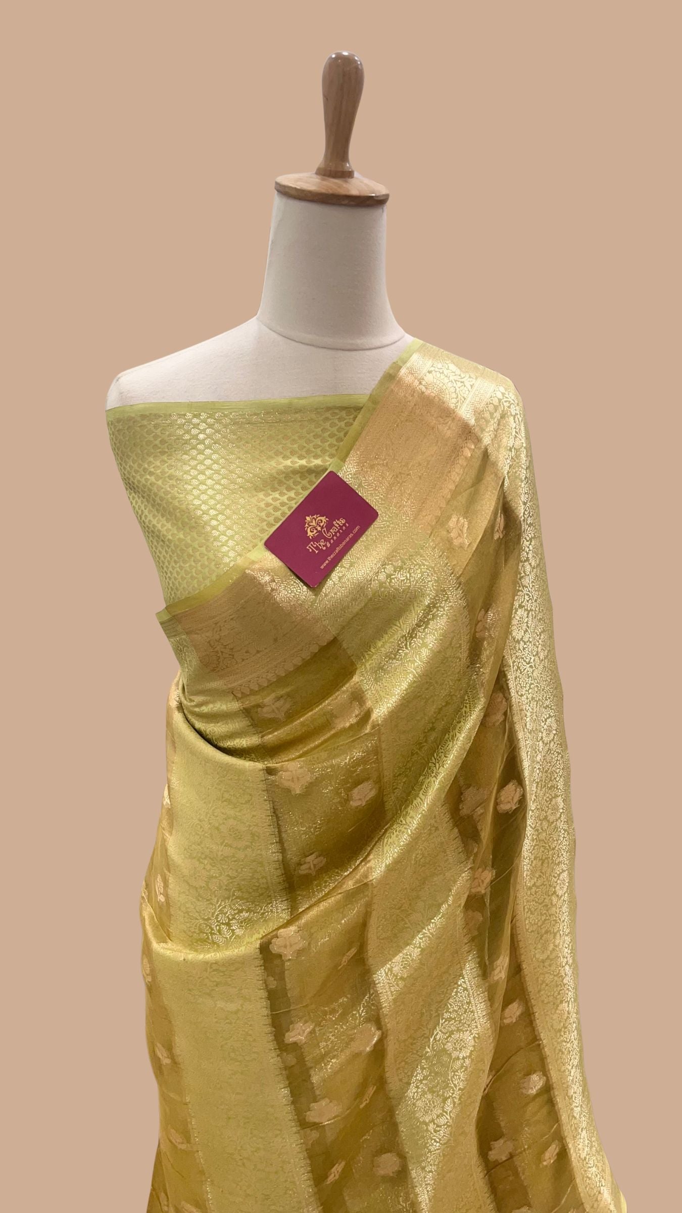 Pure Chiniya Tissue Silk Banarasi Saree