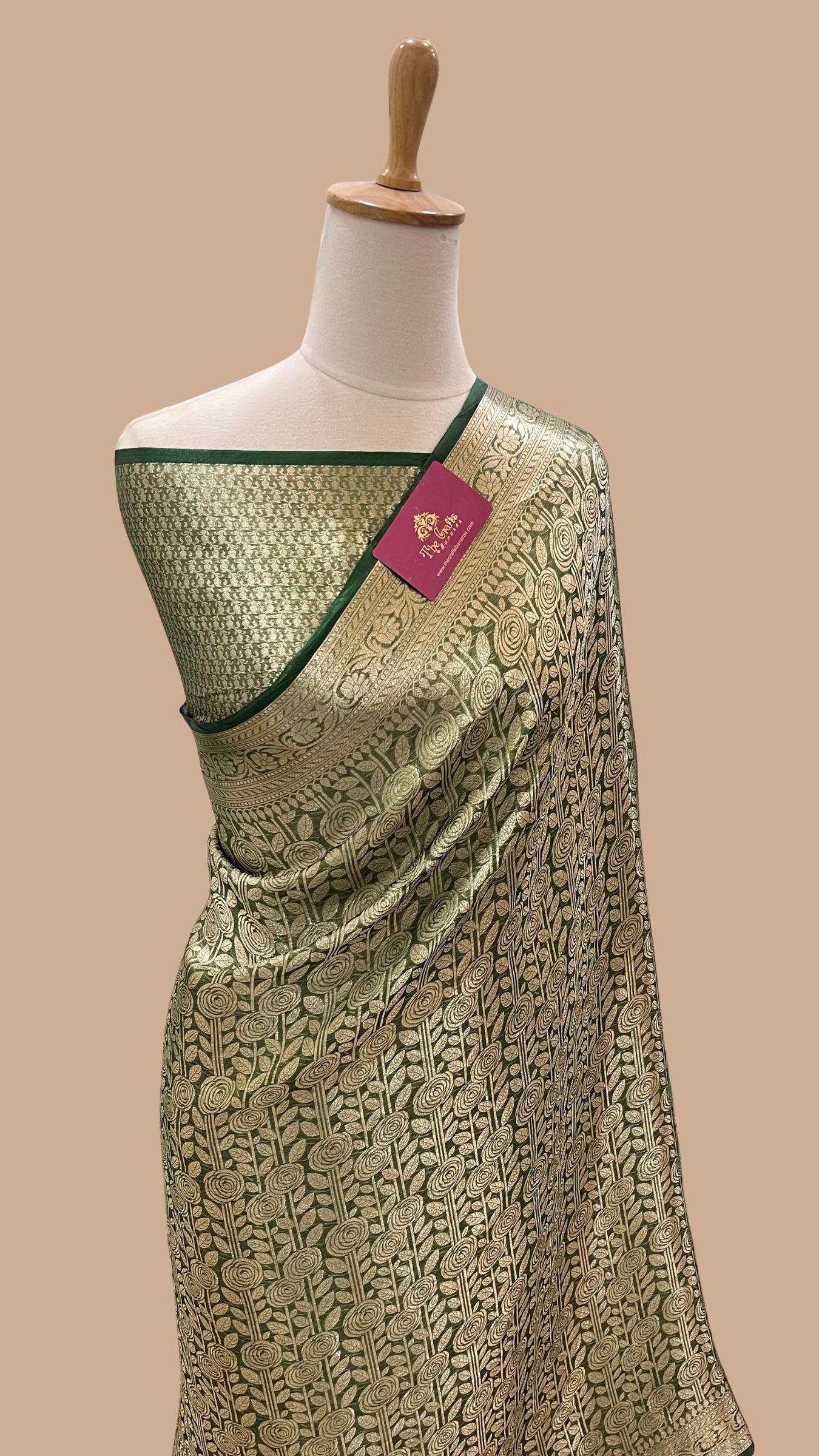 Pure Tissue Brocade Banarasi Saree