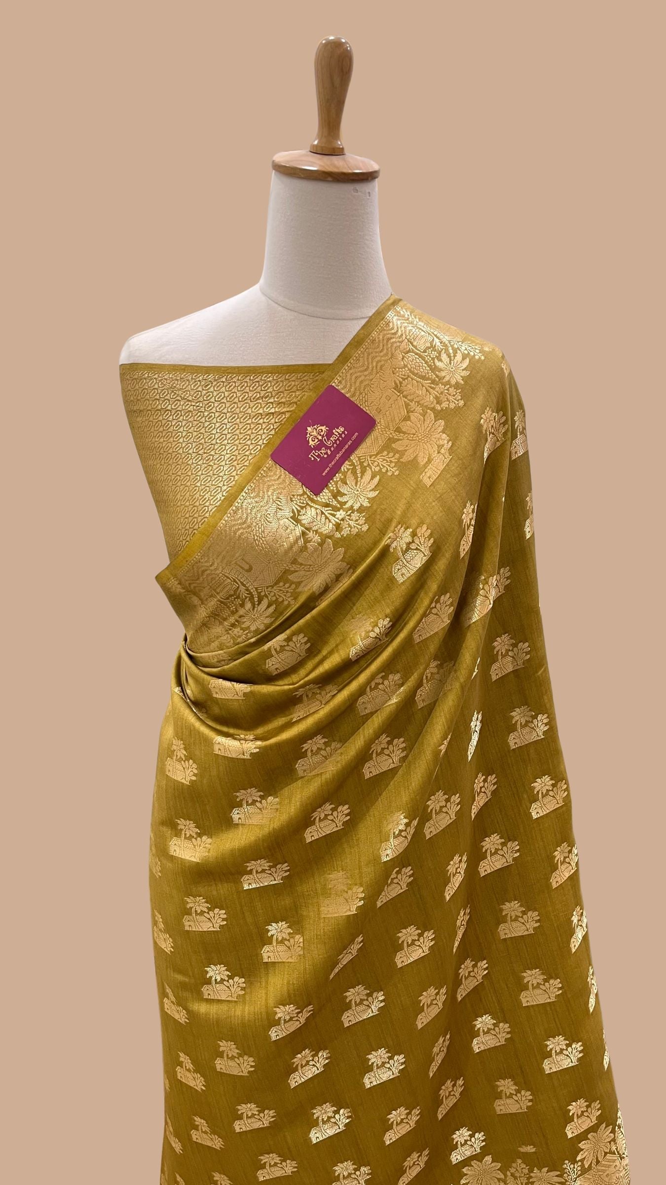 Pure Chiniya Silk Banarasi Saree