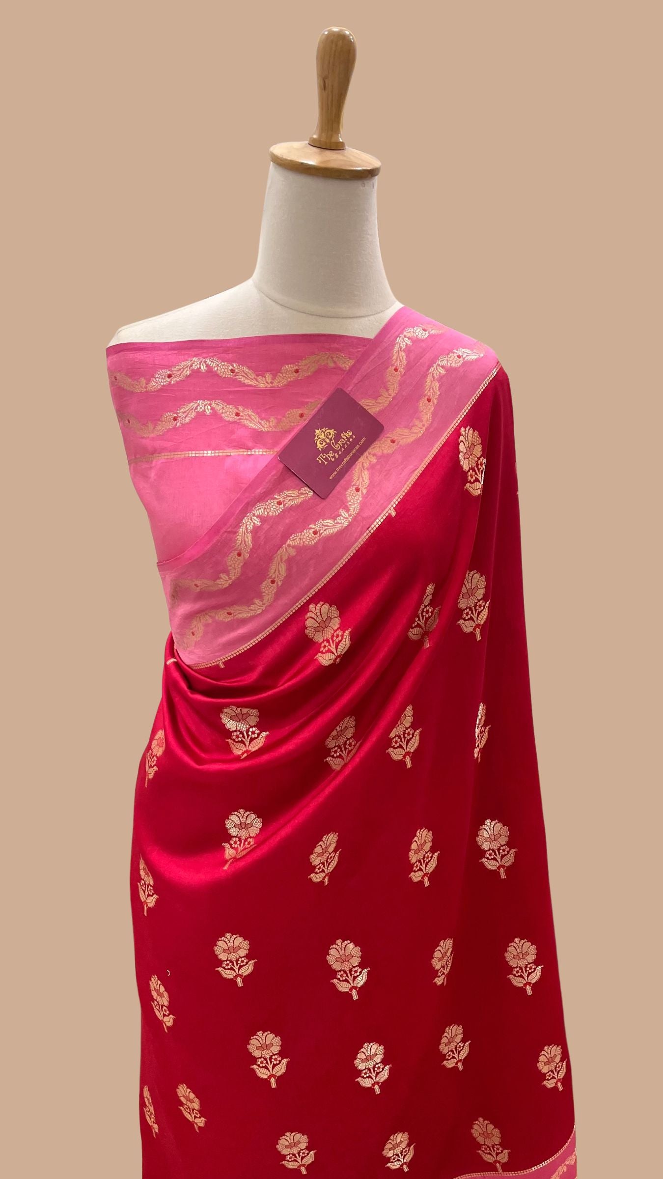 Pure Mango Silk Banarasi Saree