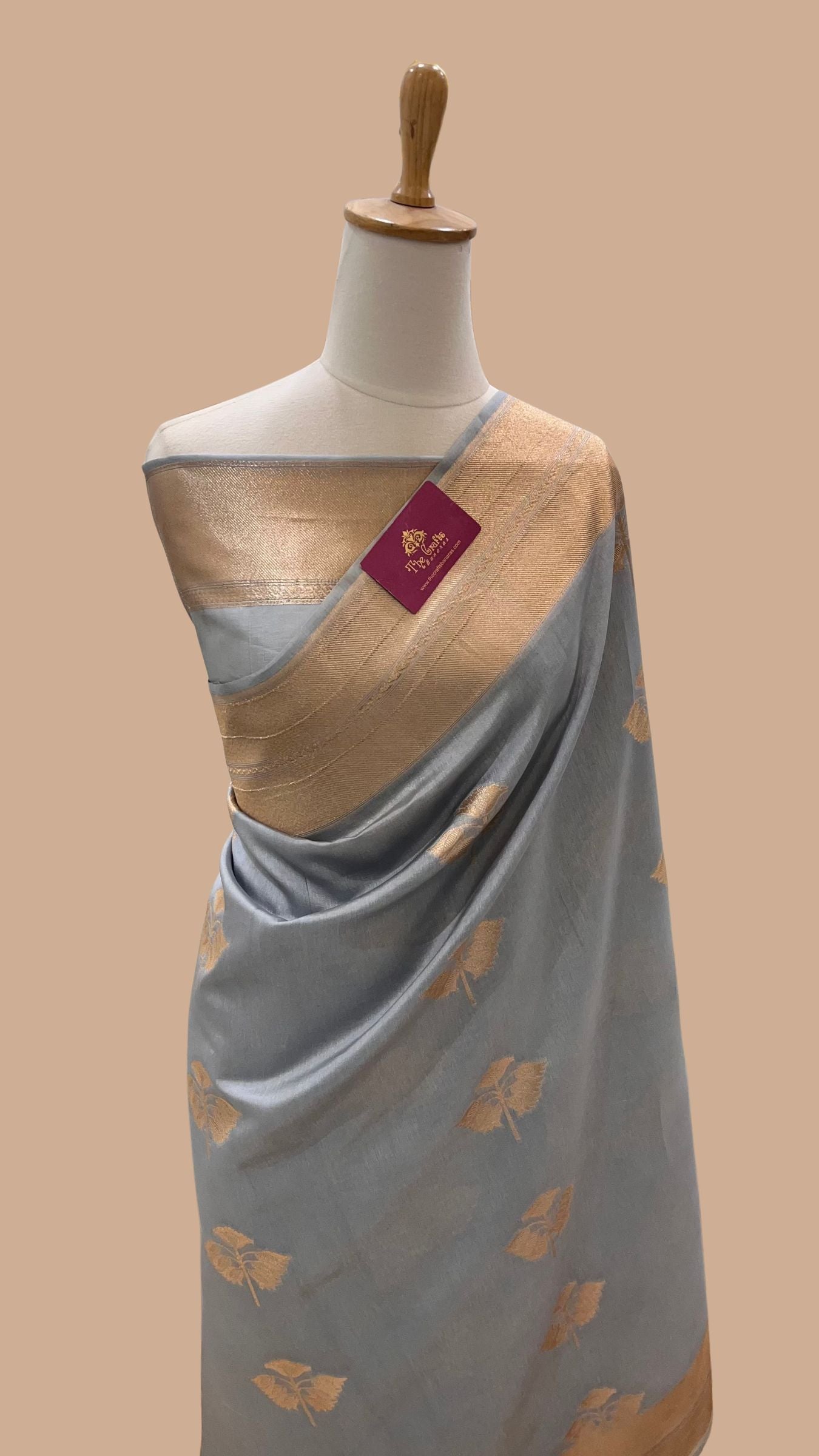 Pure Mango Silk Banarasi Saree