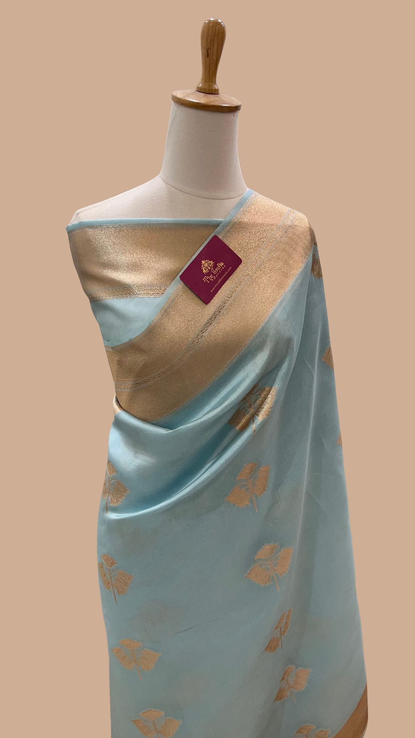 Pure Mango Silk Banarasi Saree