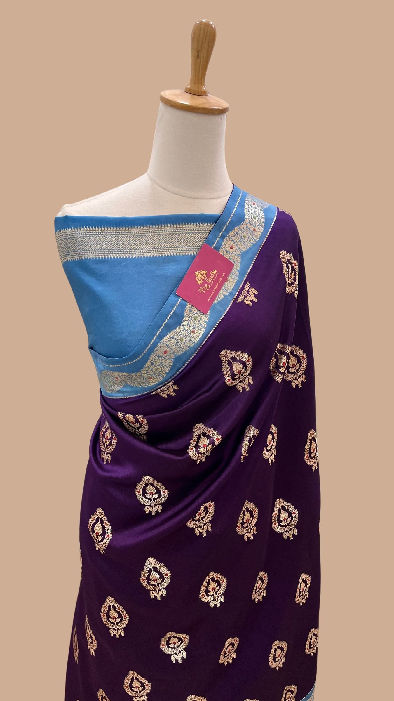 Pure Mango Silk Banarasi Saree