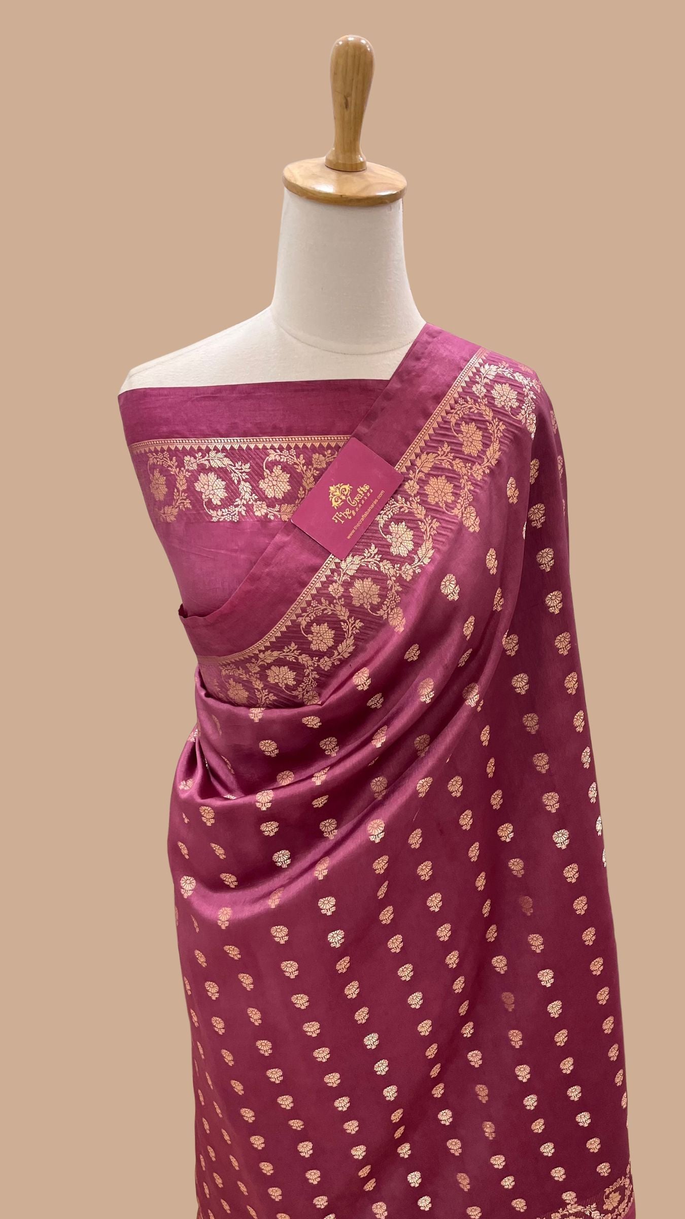 Pure Mango Silk Banarasi Saree