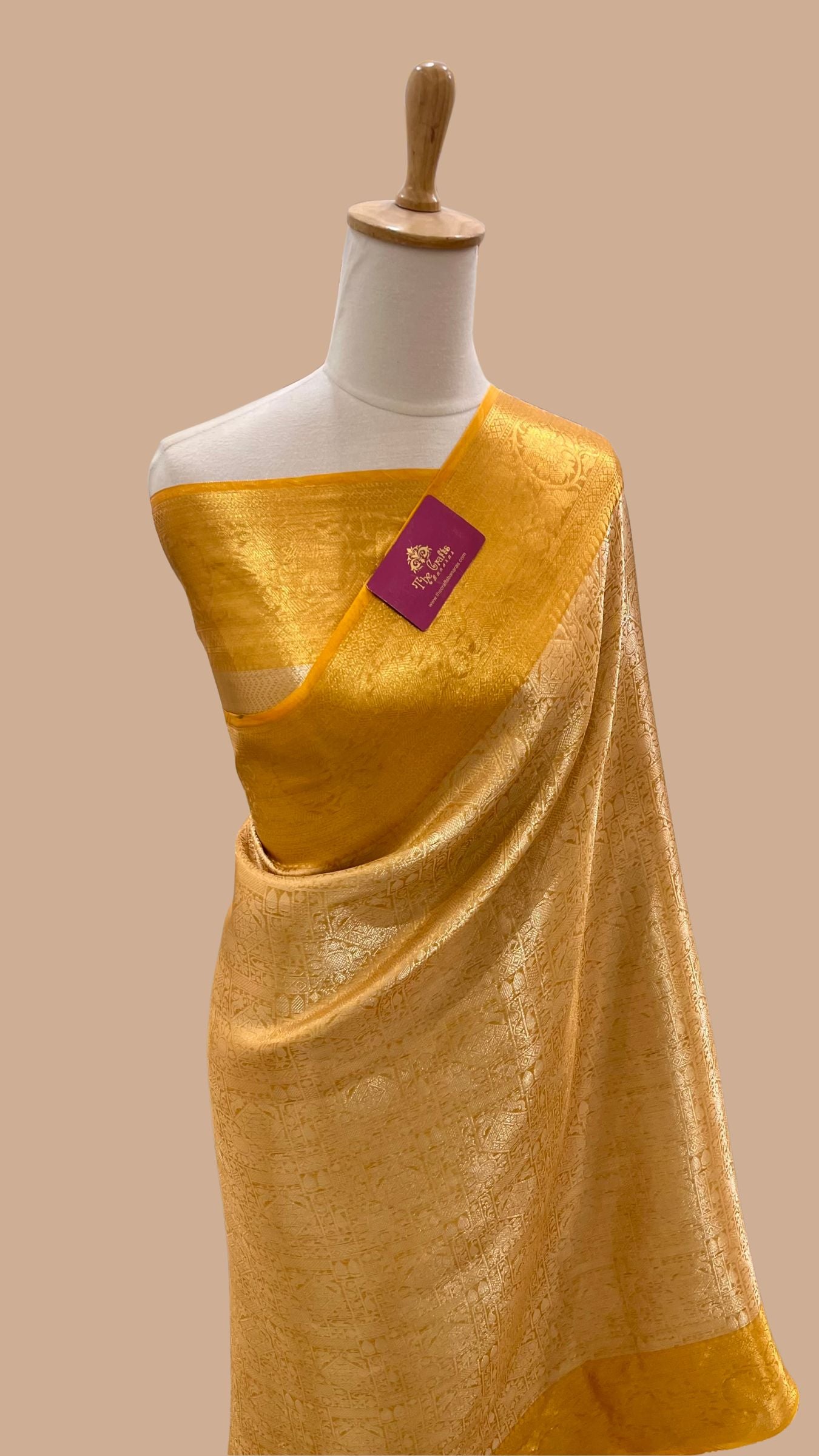 Pure Tissue Silk Brocade Banarasi Saree