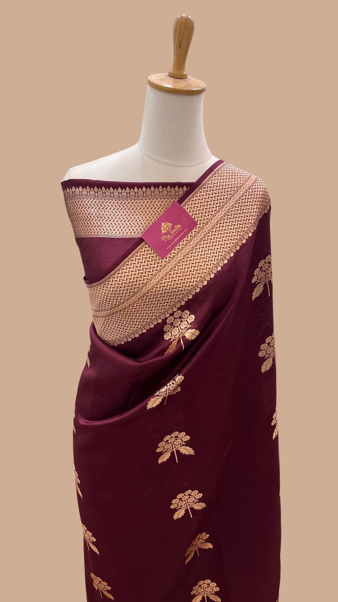 Pure Mango Silk Banarasi Saree