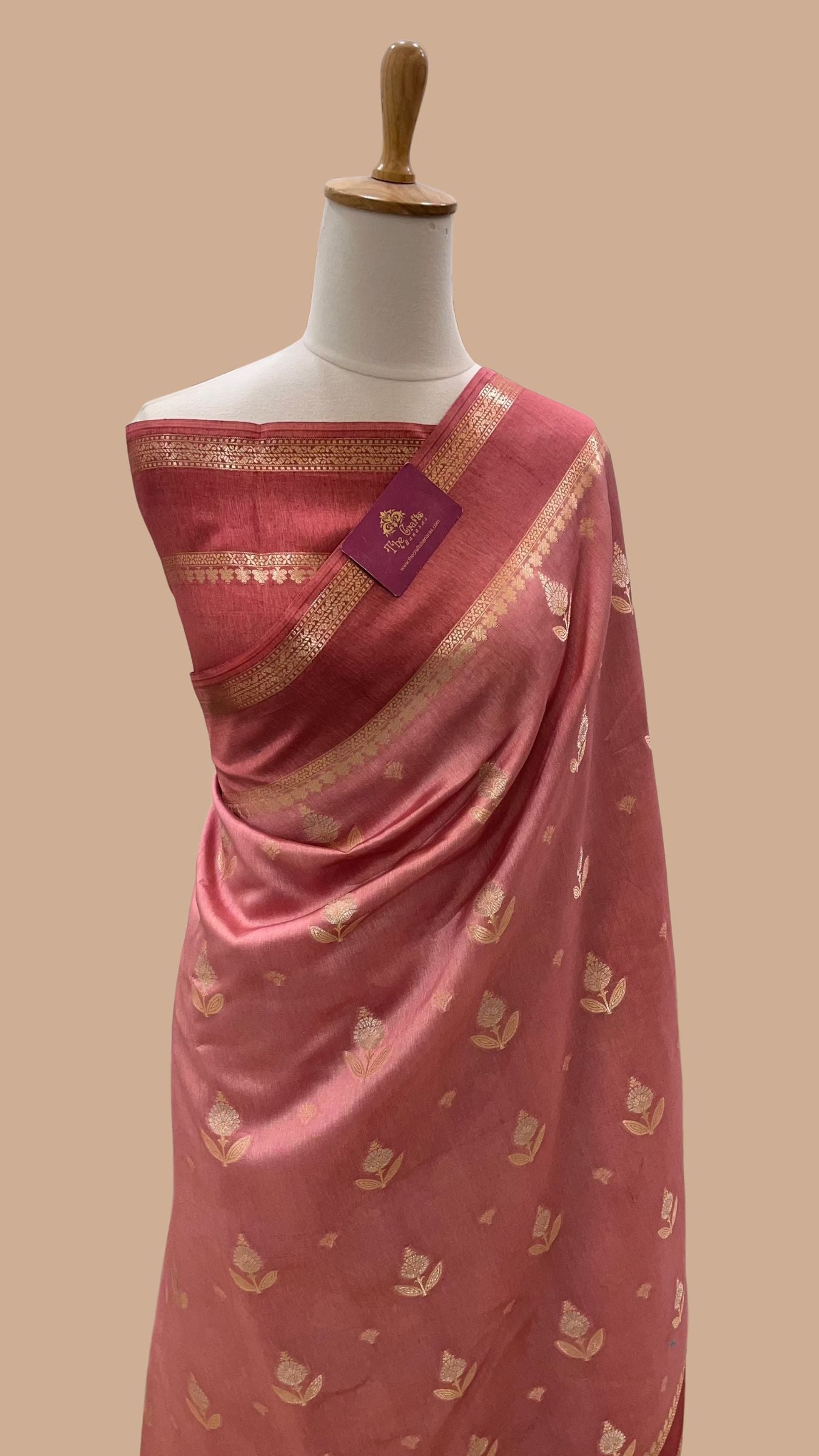 Pure Dupion Silk Banarasi Saree