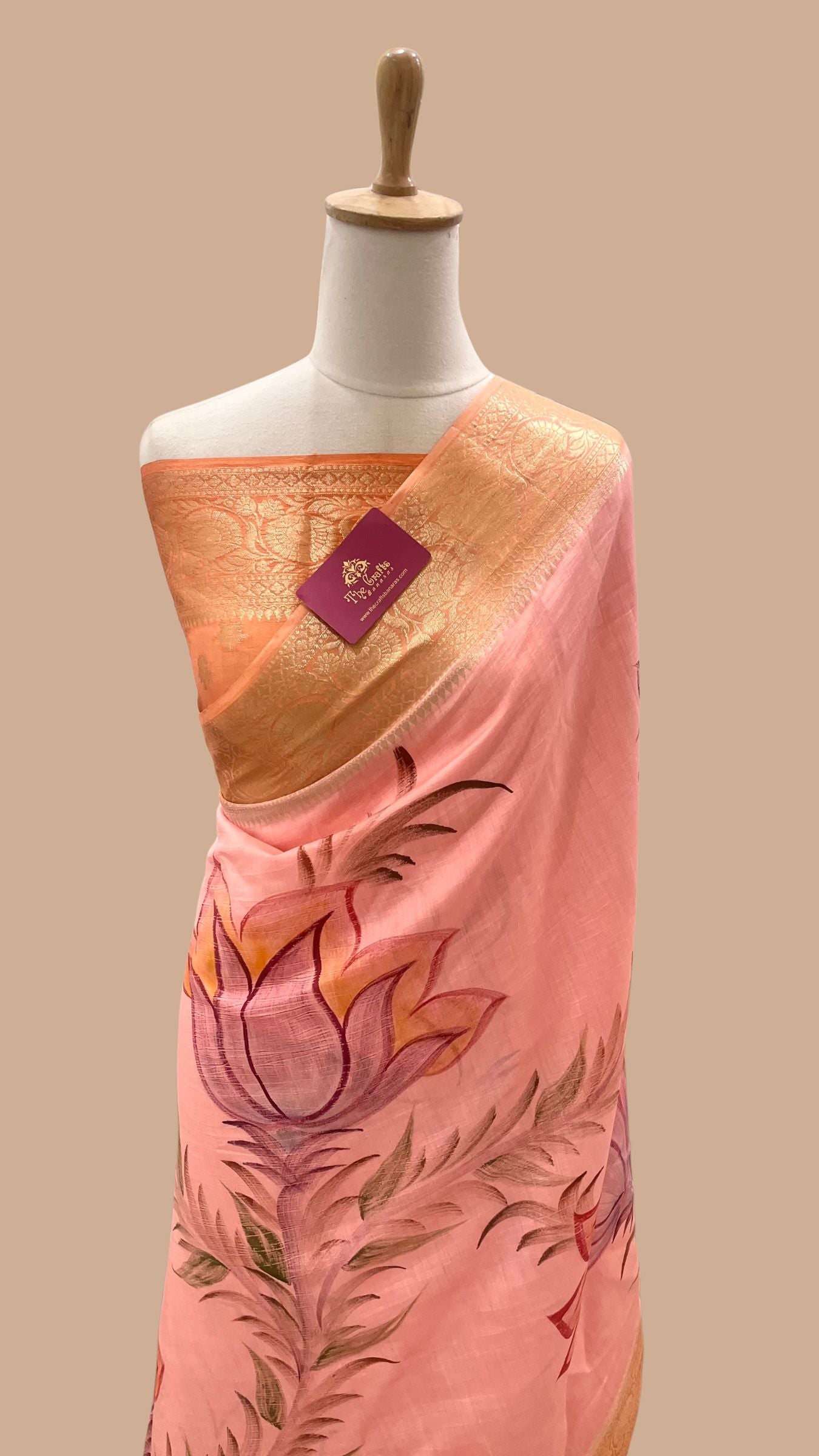 Pure Chiniya Silk Banarasi Saree
