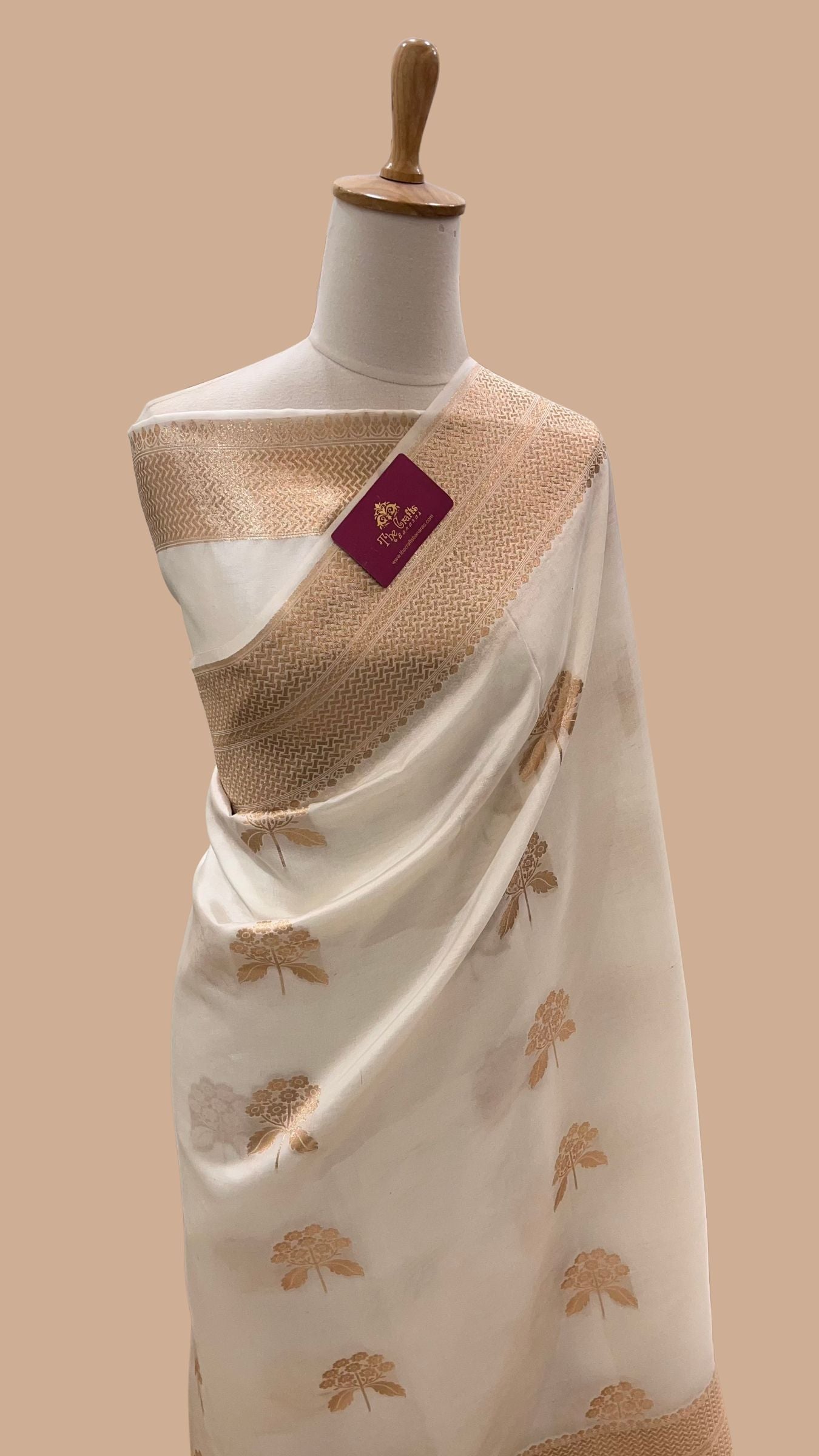 Pure Mango Silk Banarasi Saree